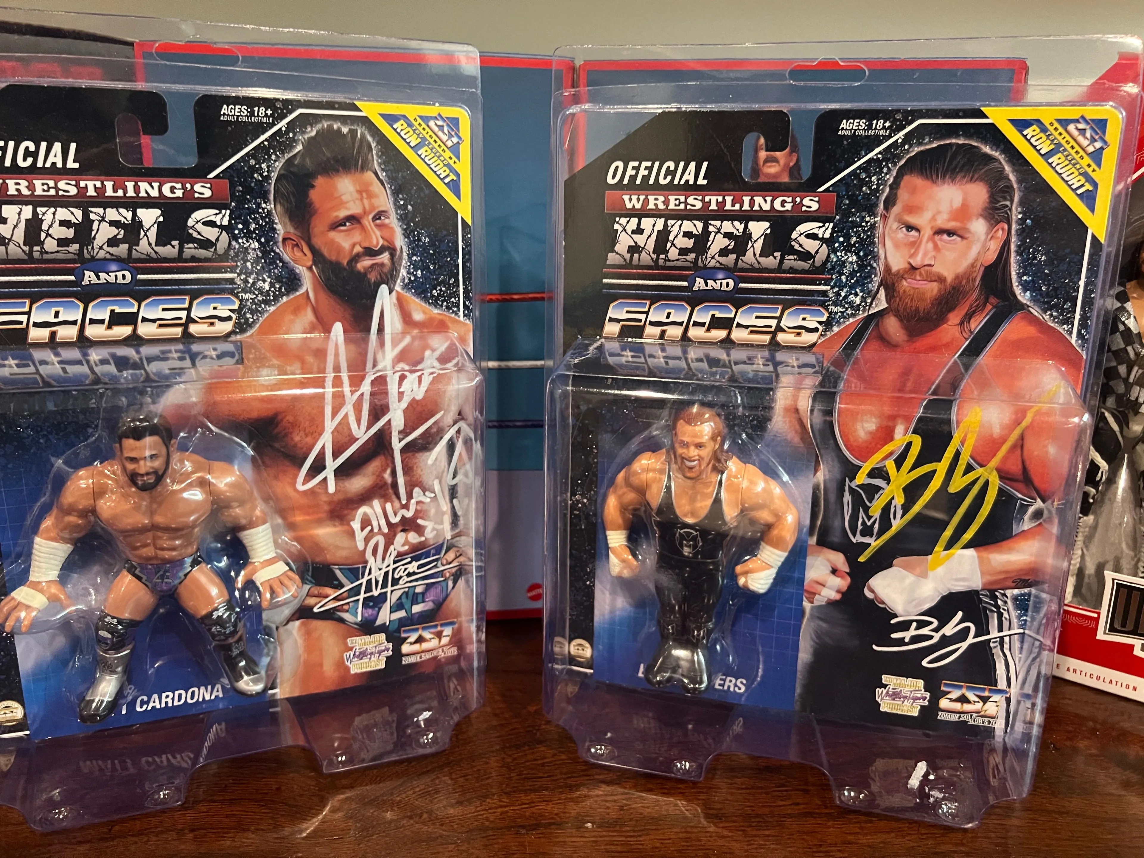 Product image for Signed Cardona & Meyers Heels & Faces