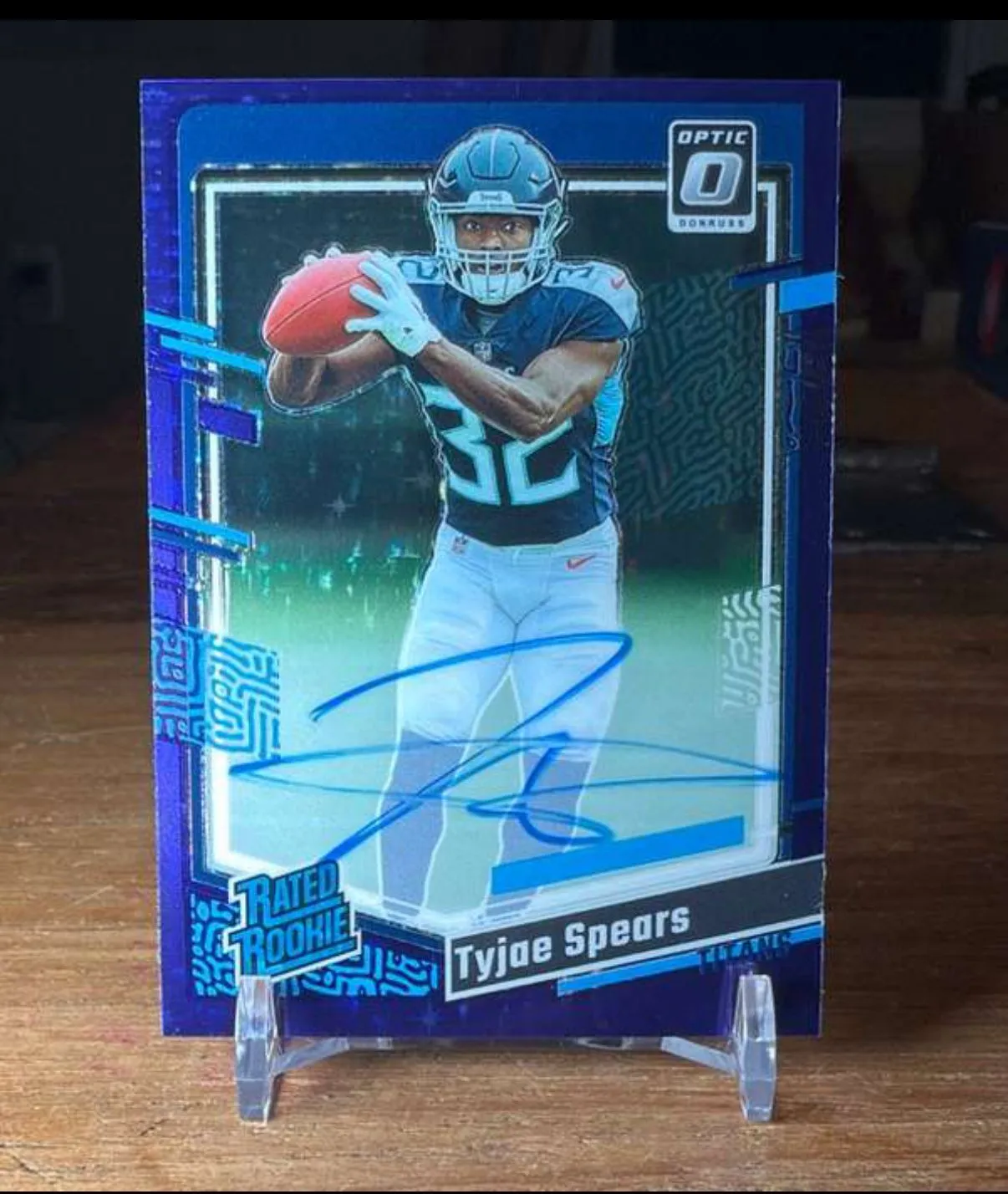 Product image for Tyjae Spears Optic Purple Auto /50