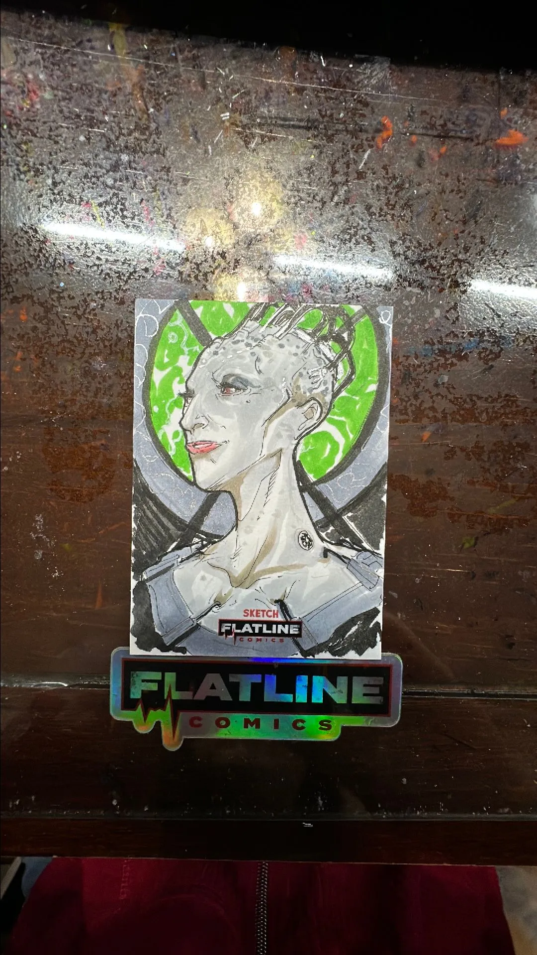 Product image for Star Trek Borg Queen Original Trading Card
