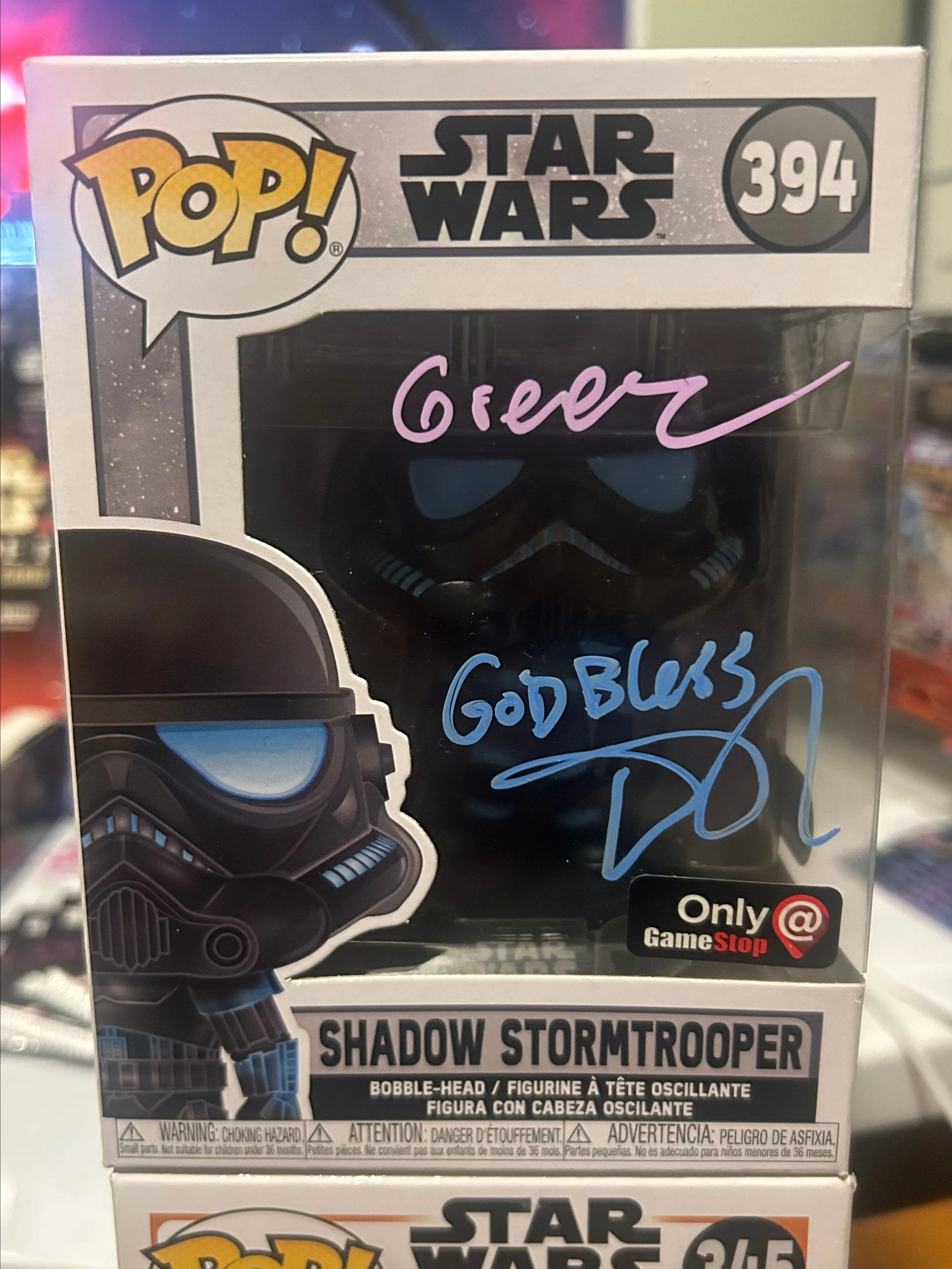 Product image for Shadow Stormtrooper (AUTO) by Daniel Roebuck