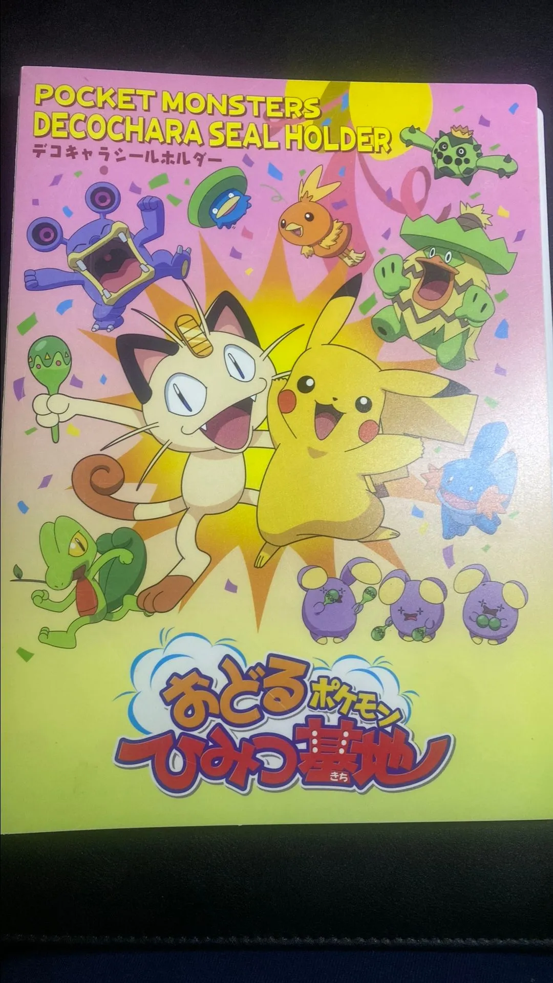 Product image for Large Official Daiichi Pan Pokémon Sticker File