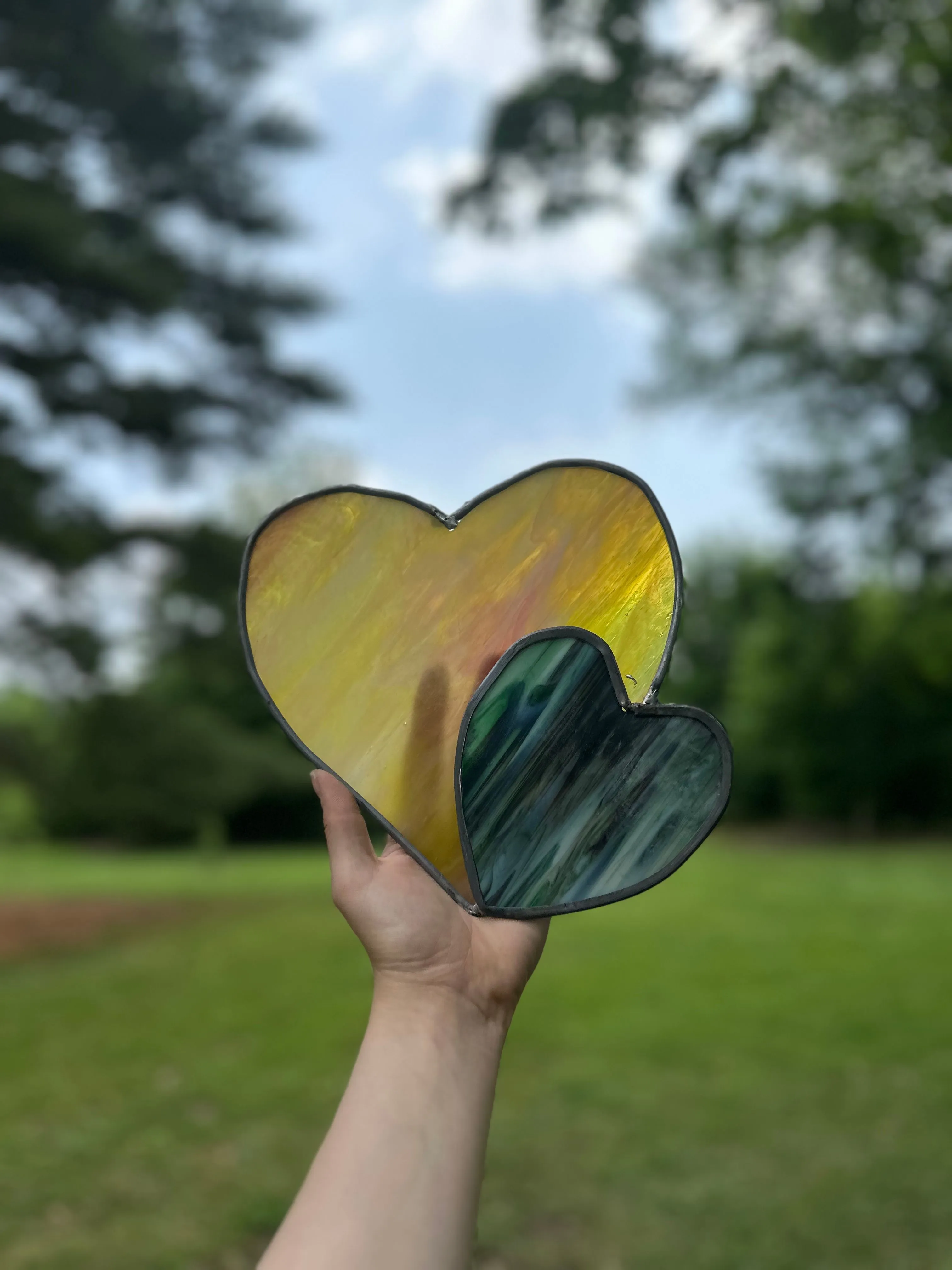 Product image for Stained Glass Hearts