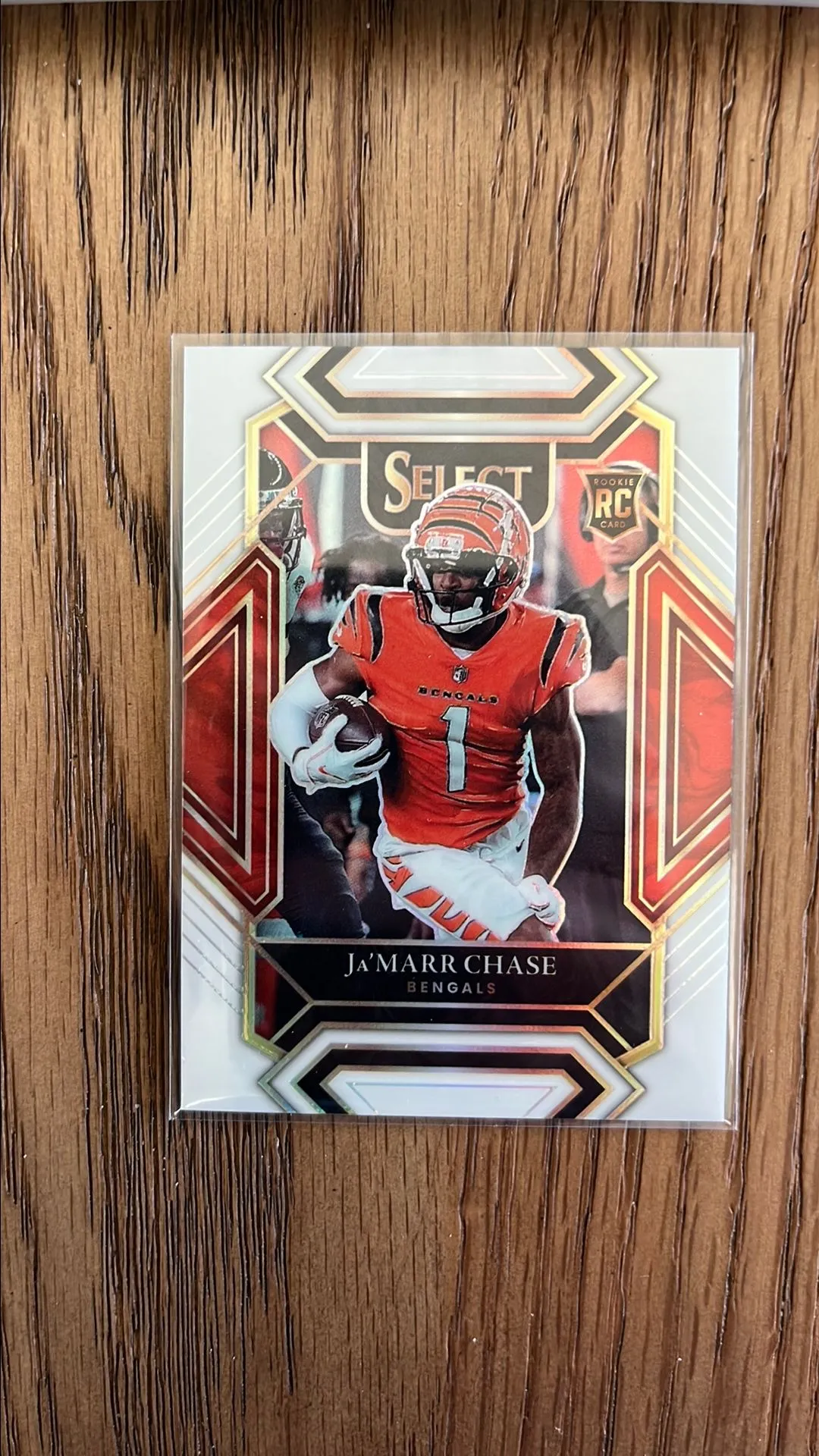 Product image for 2021 select club level rookie jamarr chase /35