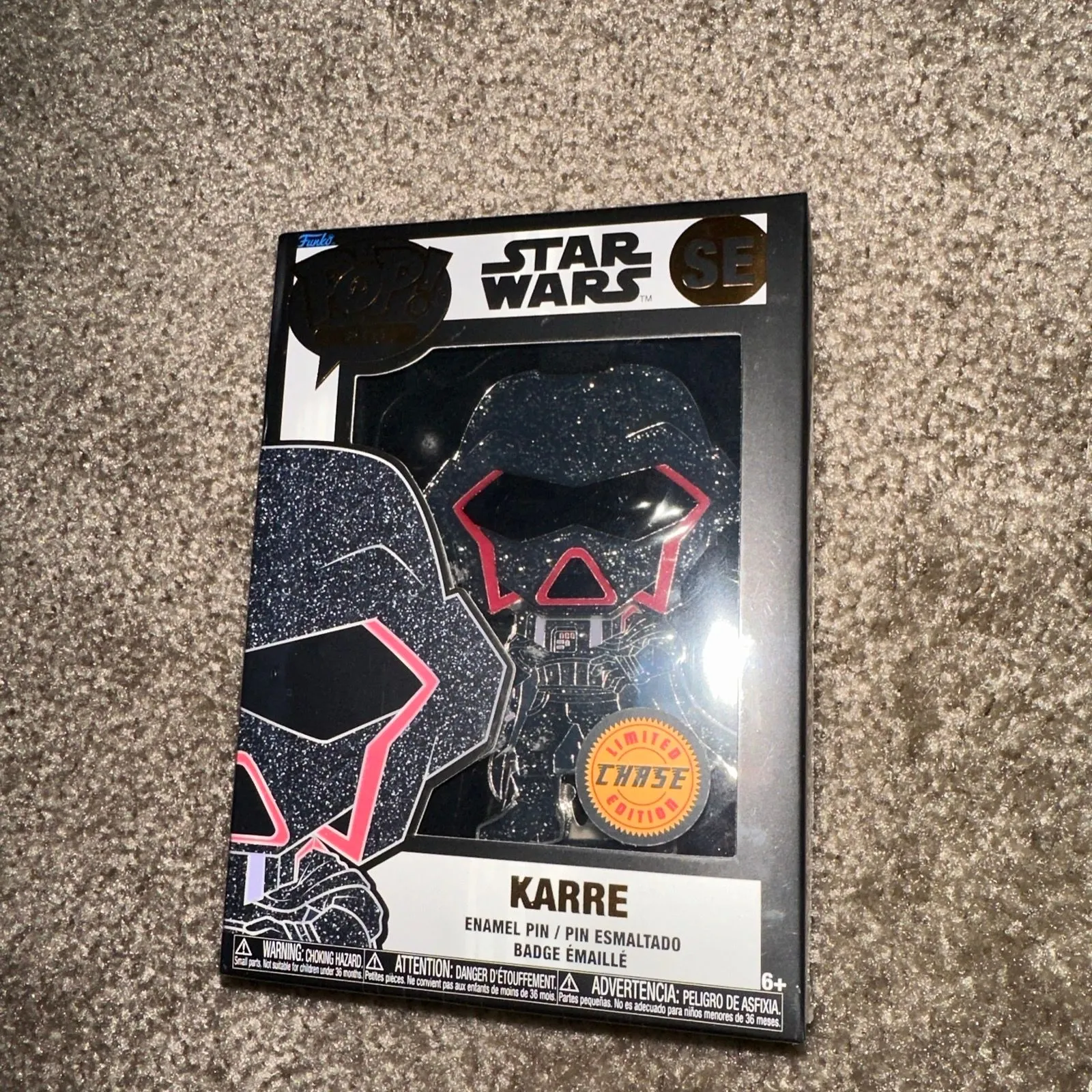 Product image for Funko Pop! Pin Star Wars Karre SE (CHASE)
