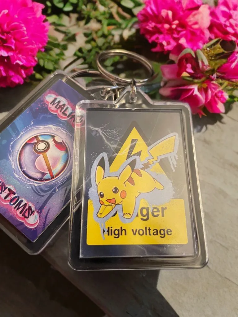 Product image for Pikachu High Voltage keyring