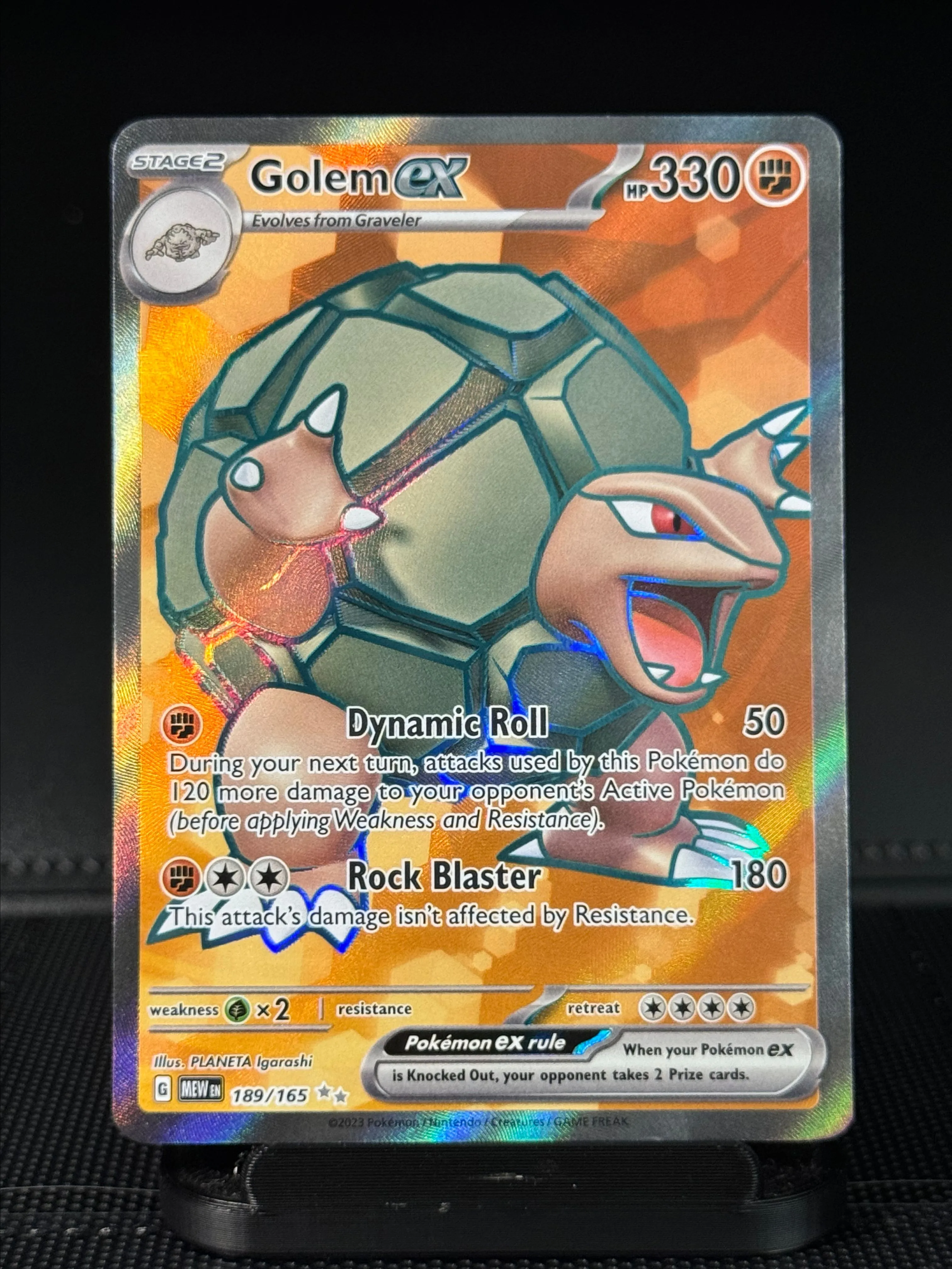 Golem EX 189/165 Full Art  Whatnot: Shop, Sell, Connect