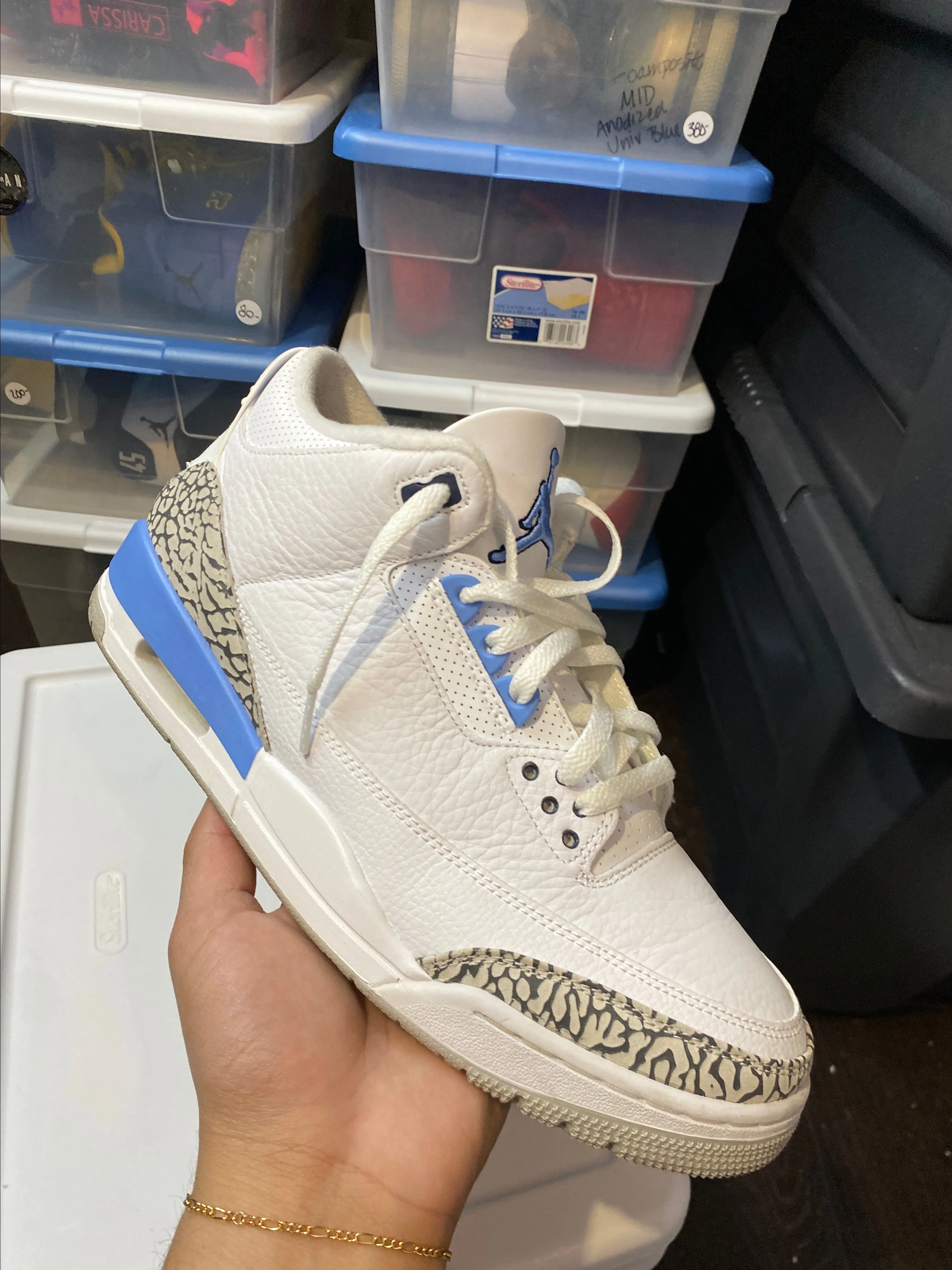Product image for Size 11.5 - Jordan 3 UNC OG