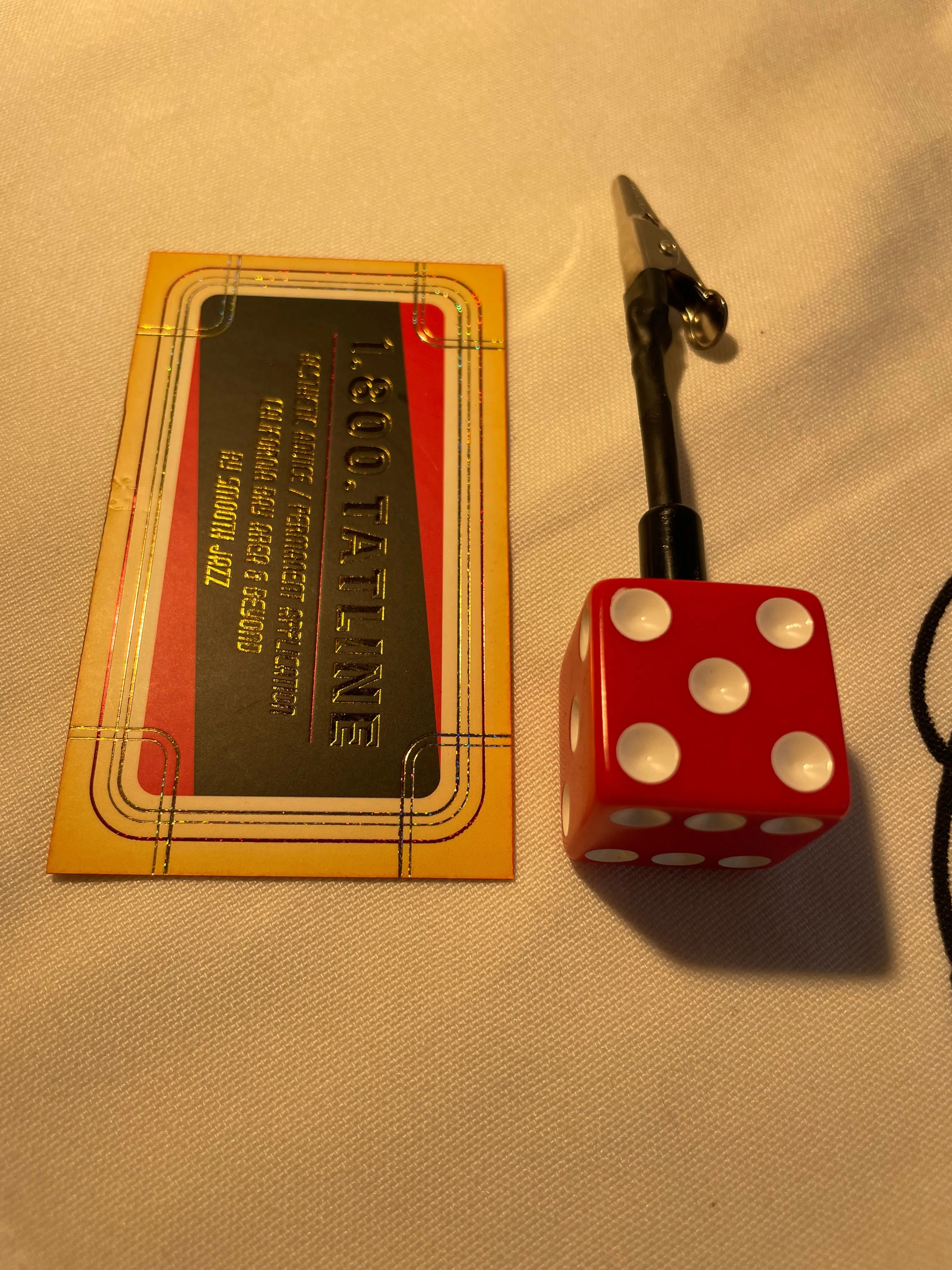 Product image for JUMBO Red Die Roach Clip