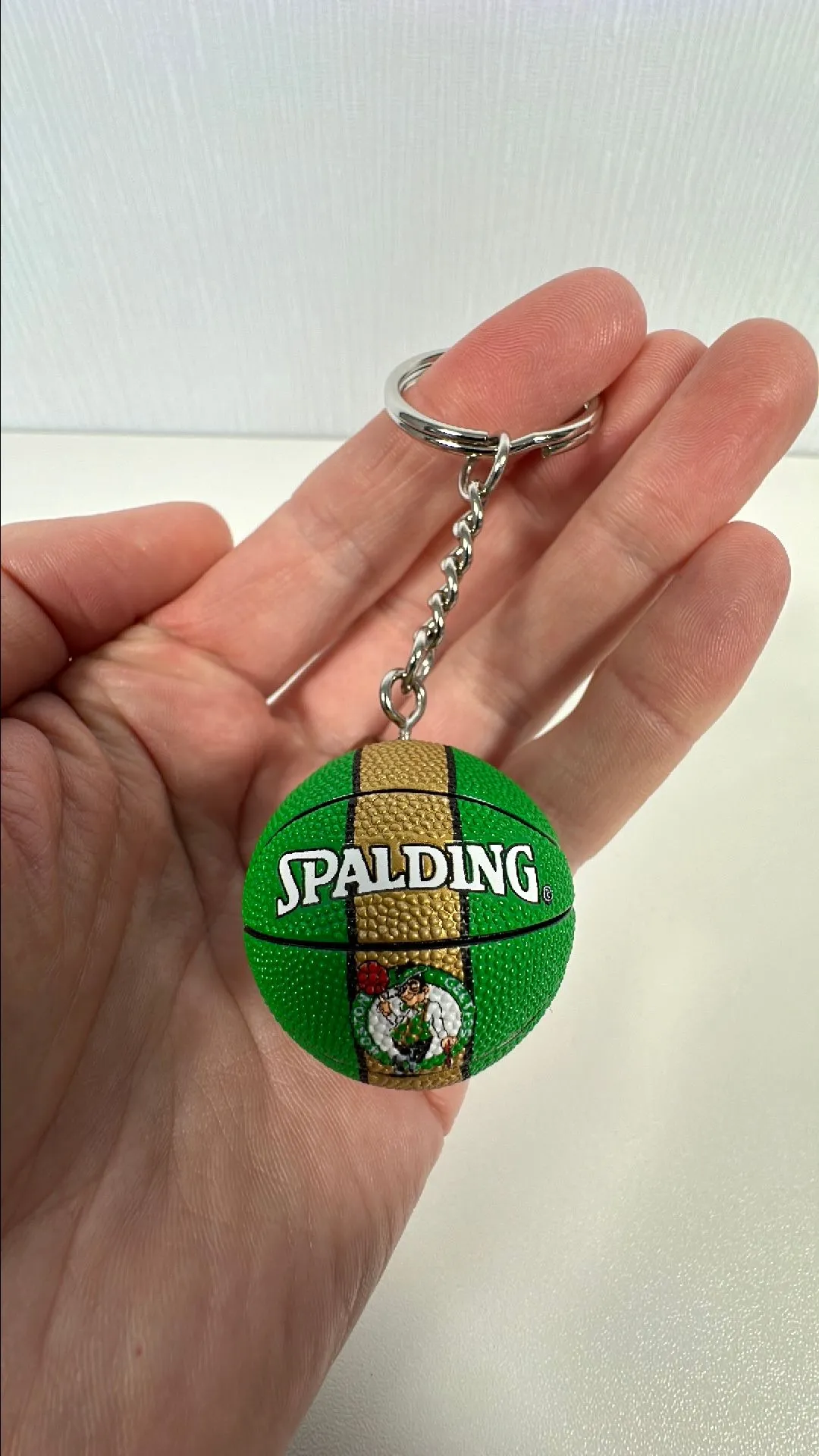 Product image for NBA Boston Celtics Mini Basketball Keyring Key Chain NEW