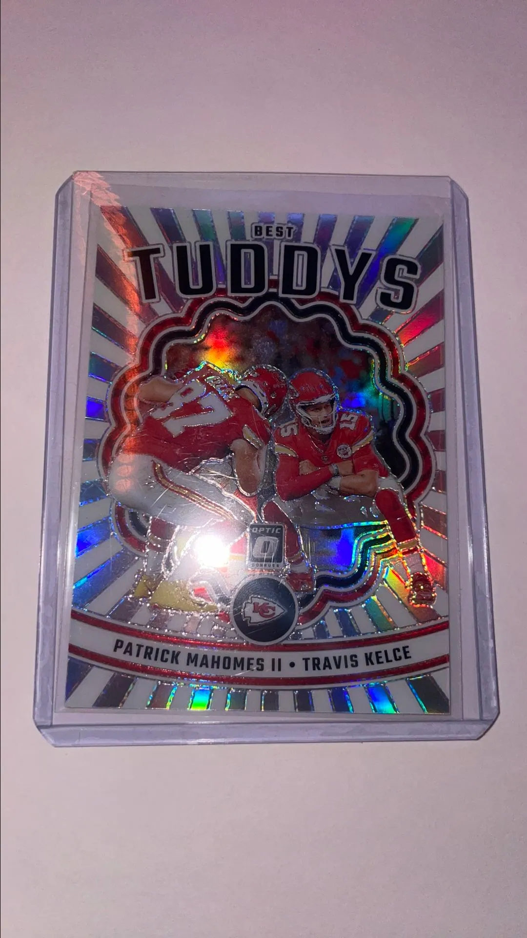 Product image for 2023 Panini Optic Patrick mahomes / Travis Kelce Tuddys