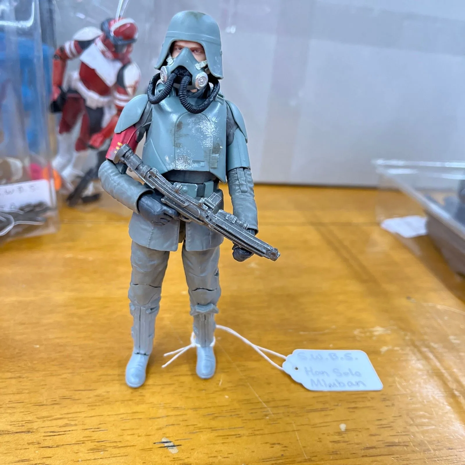 Product image for Hasbro Star Wars The Black Series 6-inch Han Solo (Mimban)  Loose