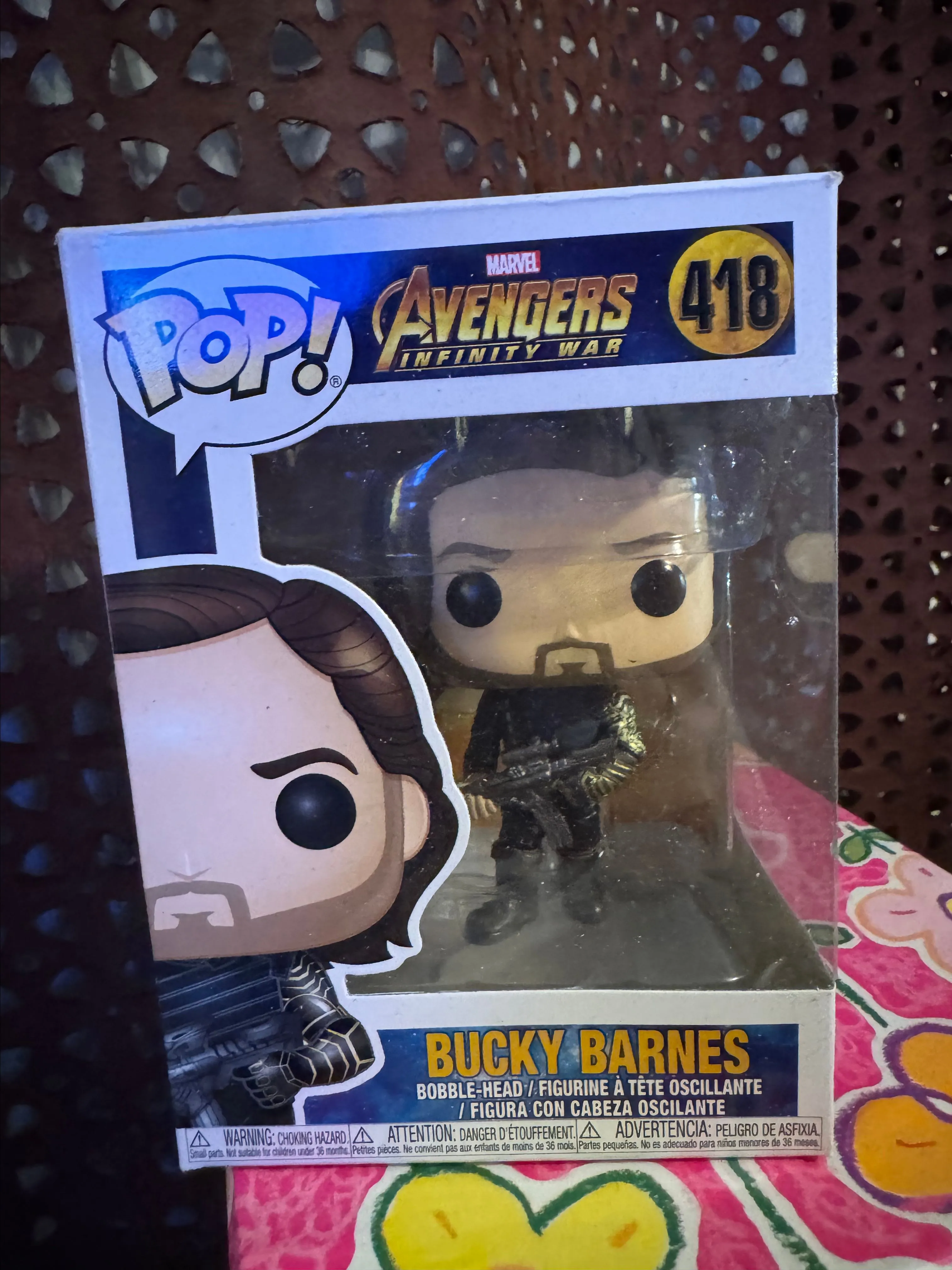 Product image for Funko Pop! #418 Bucky Barnes - Marvel - Avengers Infinity War