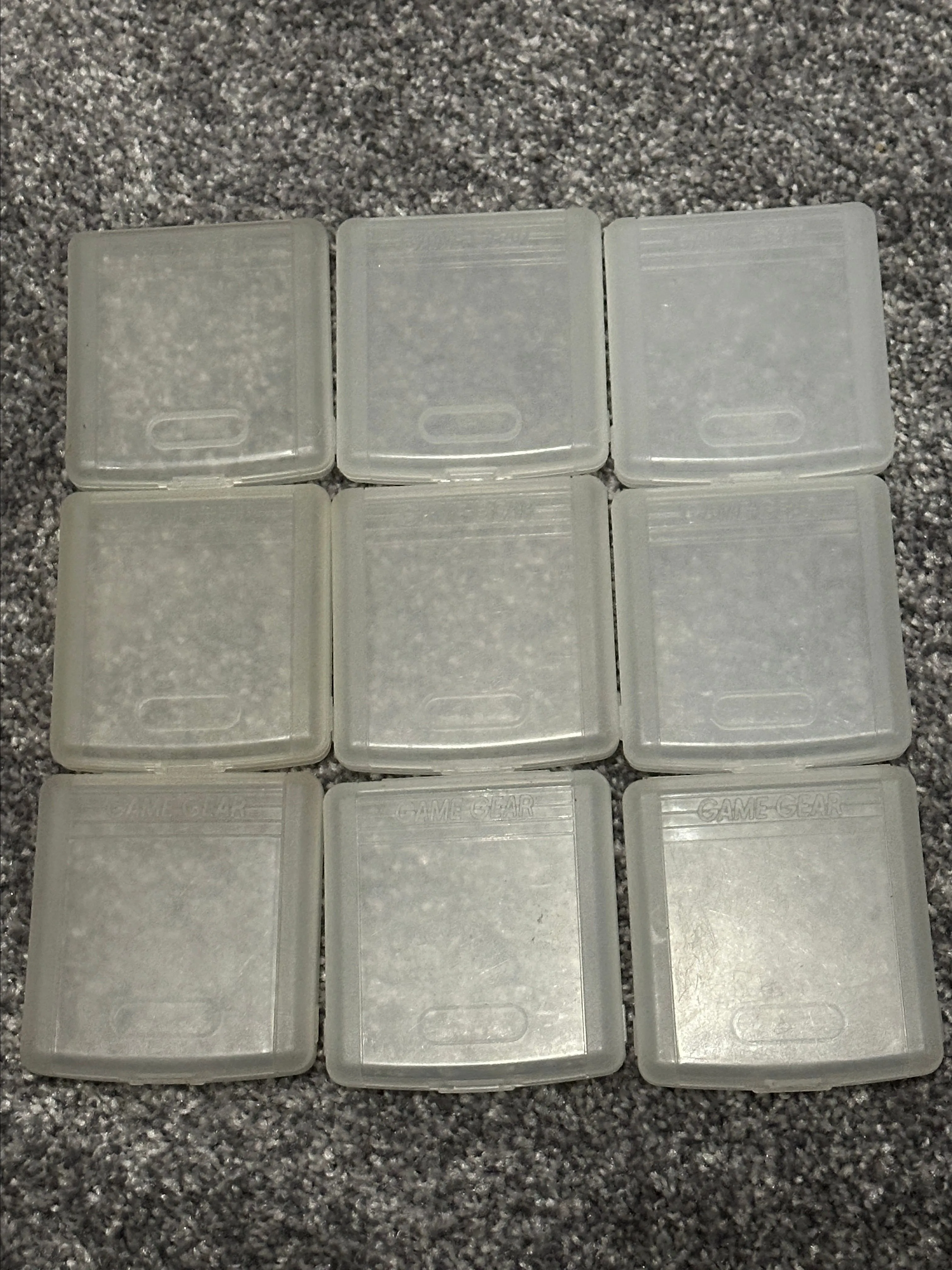 Product image for Game gear cases x 9
