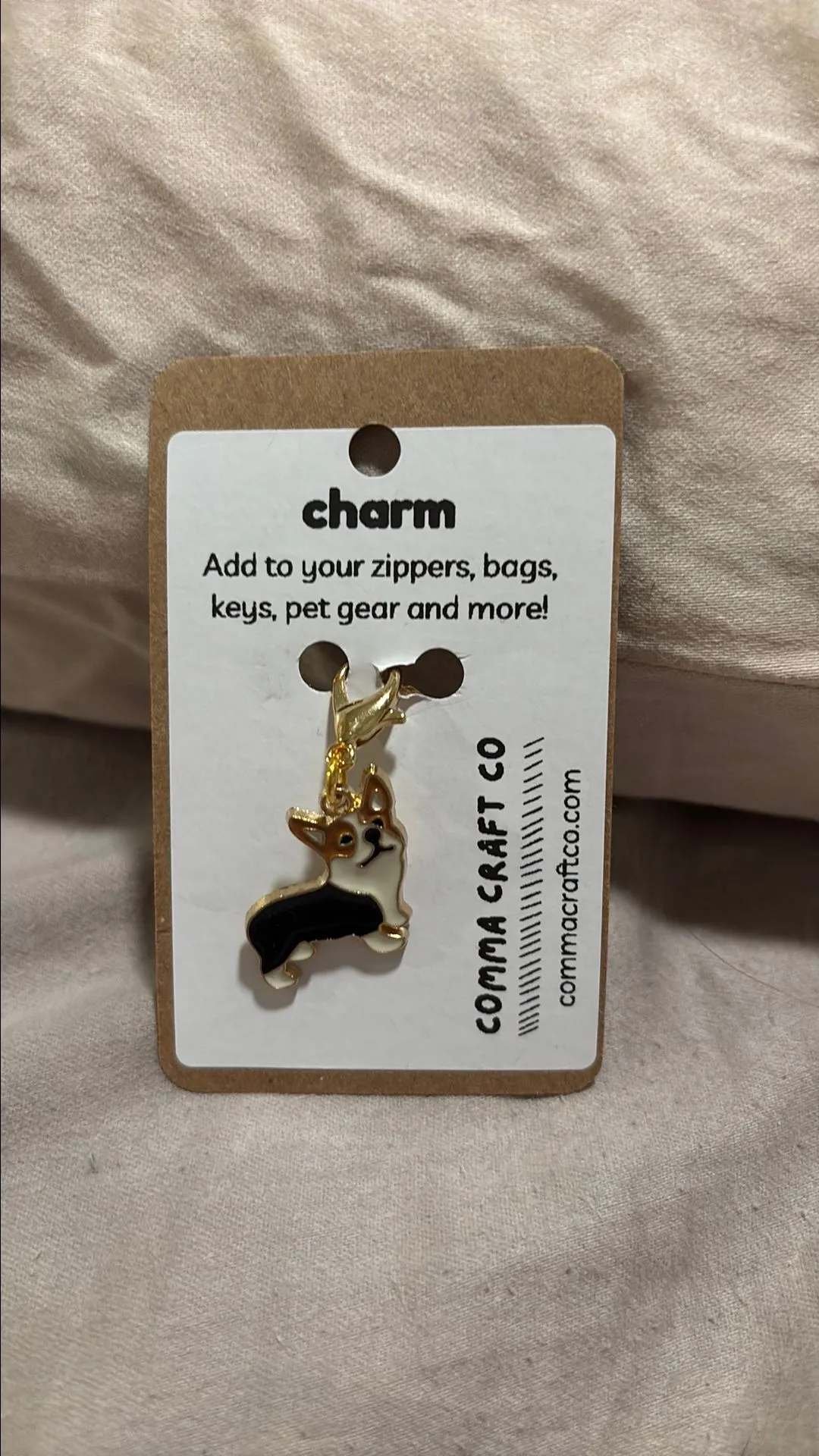 Product image for Corgi tricolor charm