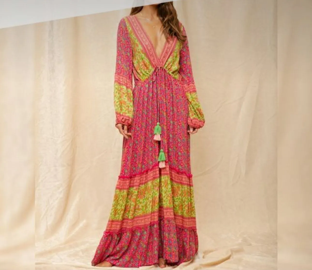 knee length dresses for ladies Buy the Raga Sleeveless Belted Cotton Maxi Dress in Black main image 0
