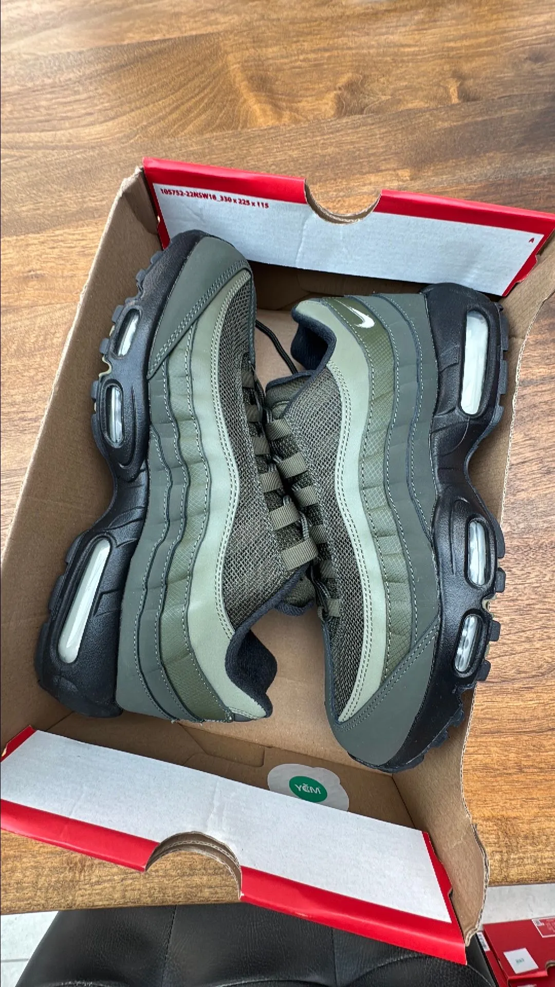 Product image for Nike Air Max 95 Khaki brand new UK 9