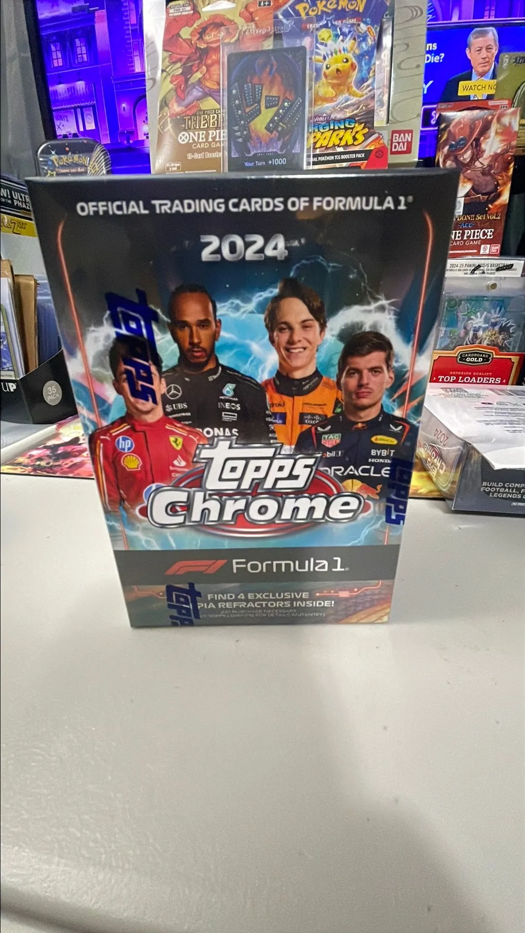 Product image for 2024 Topps chrome F1 Blaster