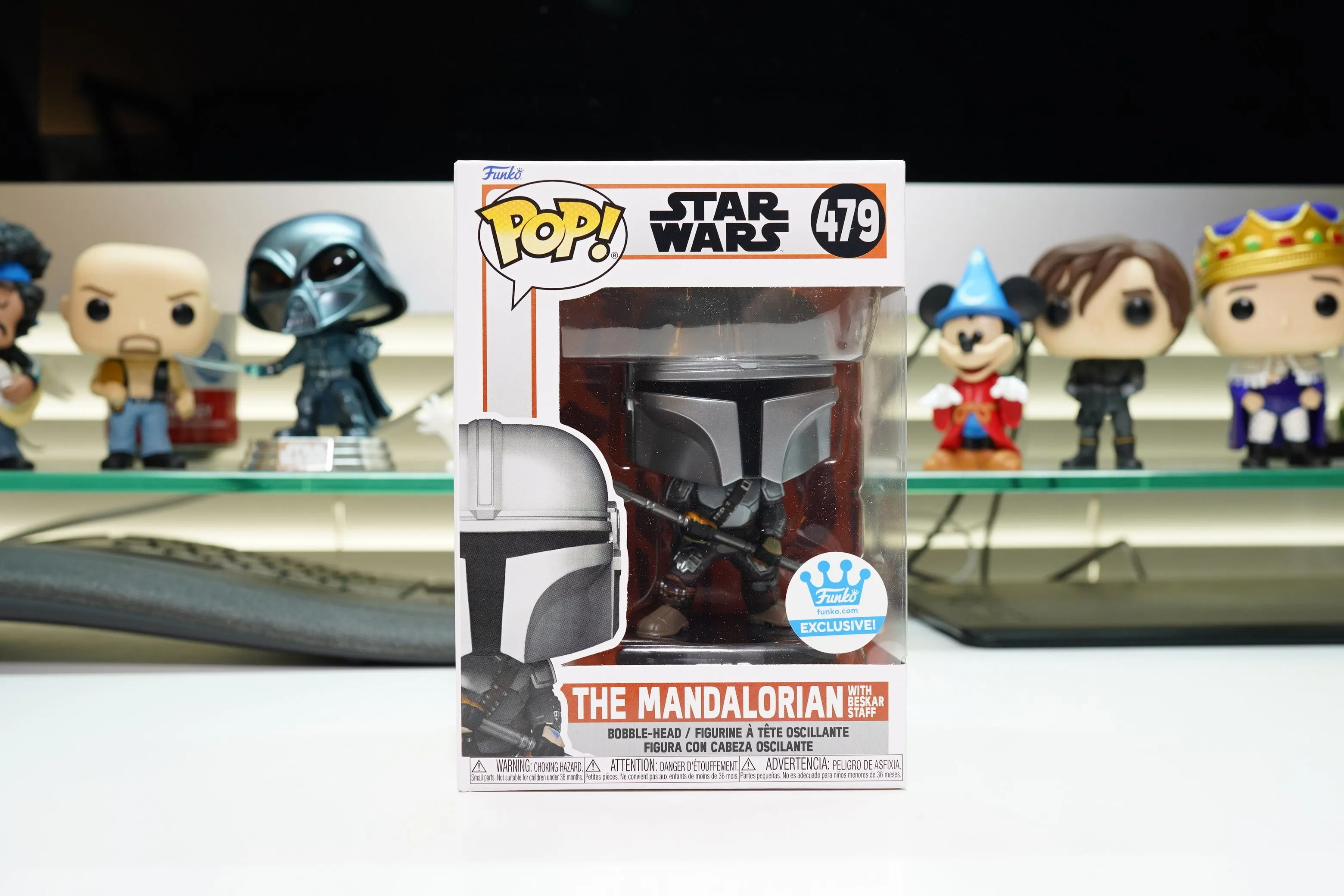 Product image for The Mandalorian with Beskar Staff #479
