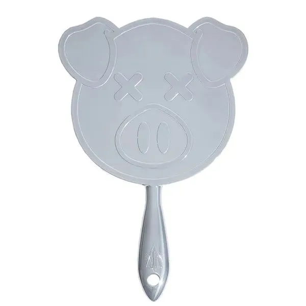 Product image for Shane Dawson X Jeffree Star - Conspiracy - Pearlescent Pig Hand Mirror