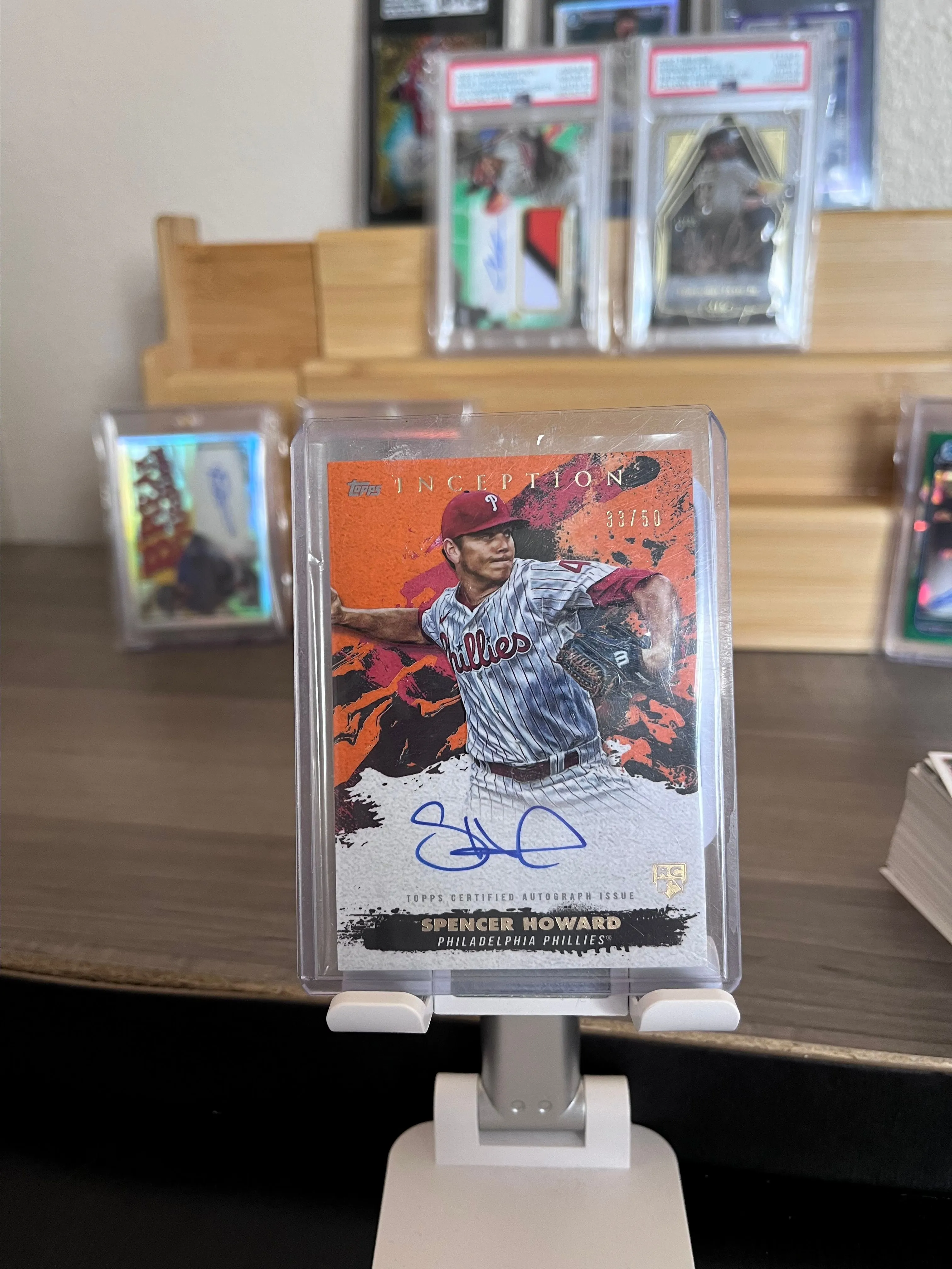 Product image for Spencer Howard inception auto /50