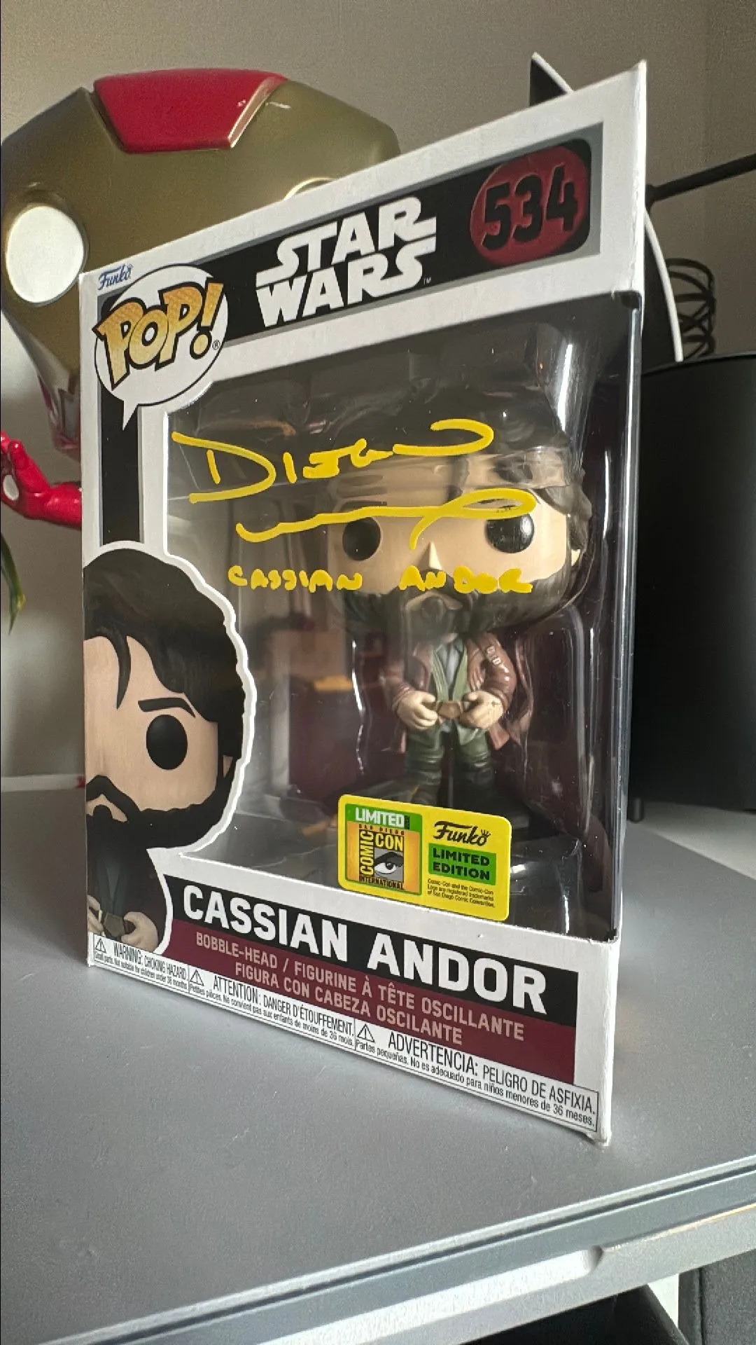 Product image for SDCC Cassian Andor JSA