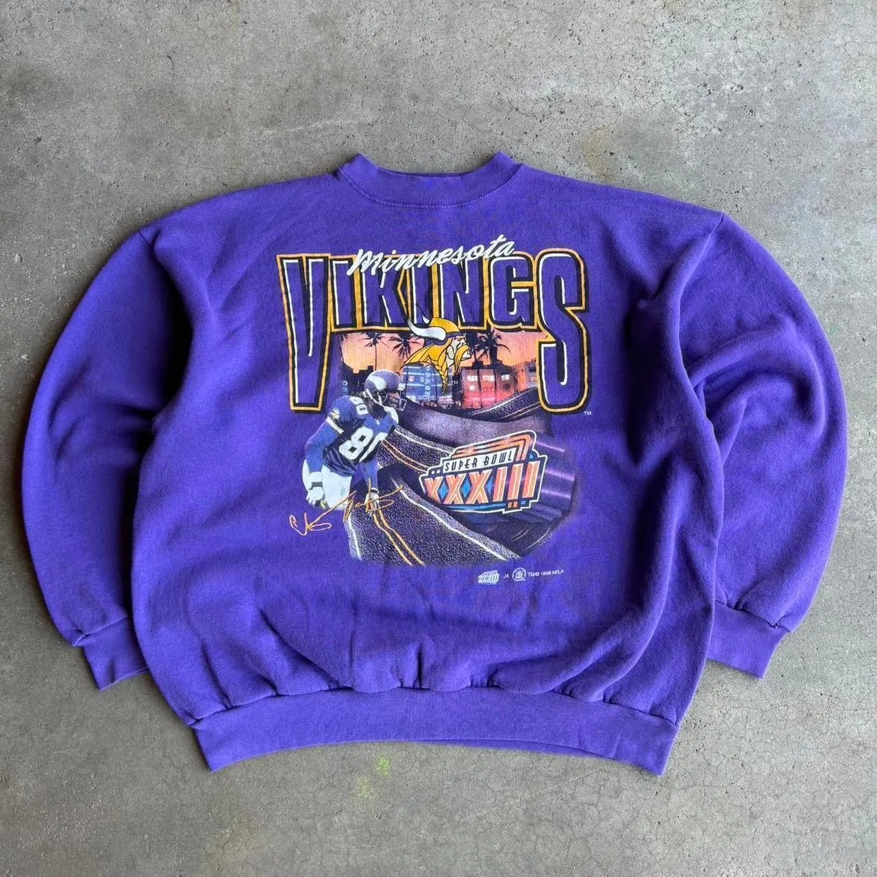 Product image for Vintage Minnesota Vikings Sweatshirt