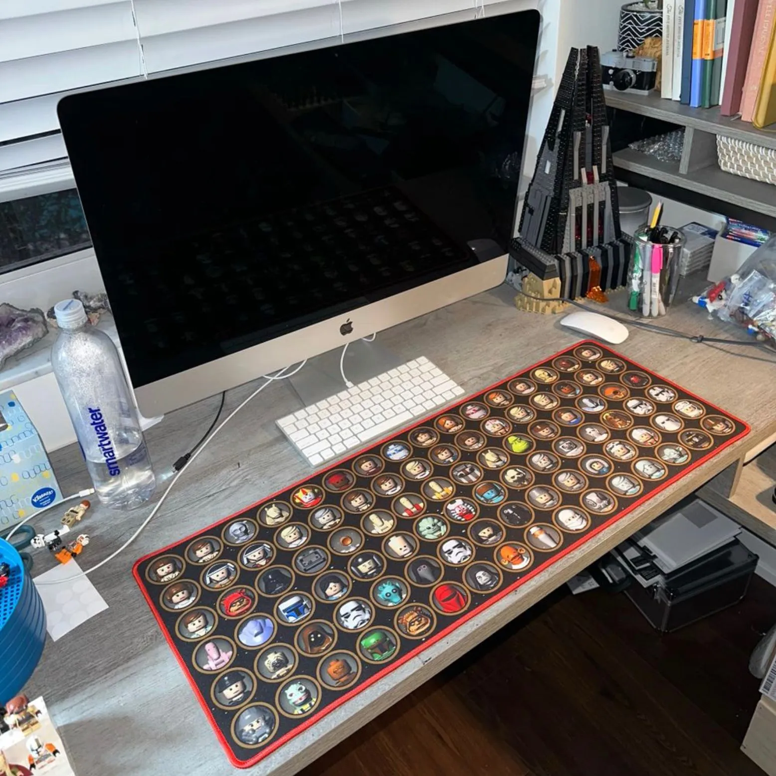 Product image for QUINNBUILDS EXCLUSIVE LEGO STAR WARS GAMING MOUSEPAD