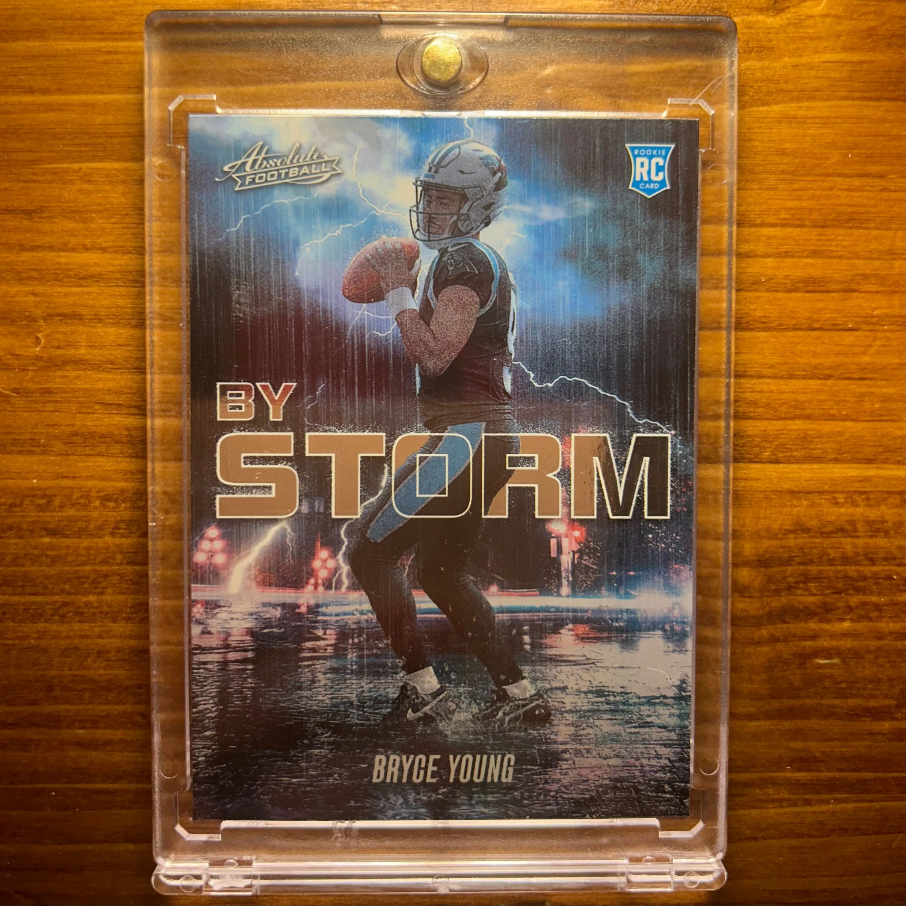 Product image for Bryce Young - 2023 Panini Absolute By Storm Rookie #BST-1 (RC) Carolina Panthers