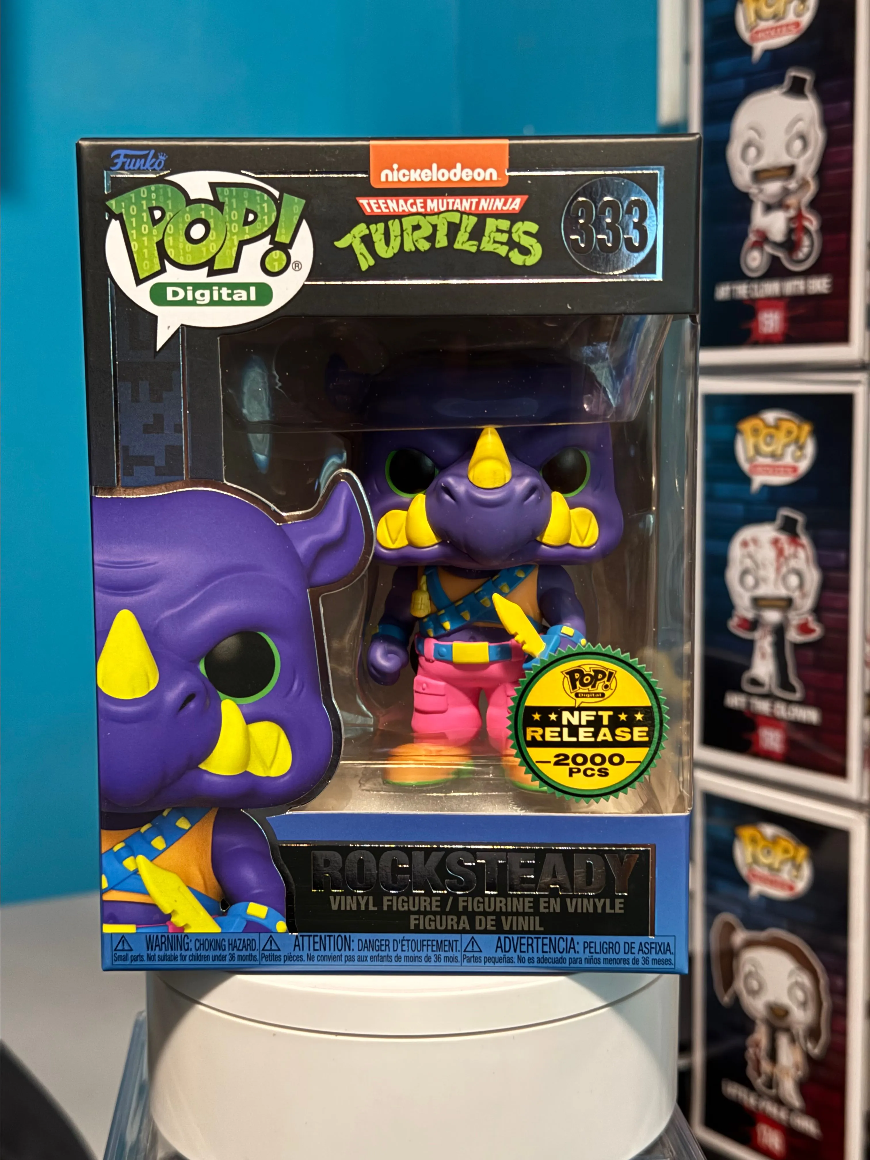 Product image for Digital NFT Release- Teenage Mutant Ninja Turtles - Rocksteady(2,000 PCS) #333