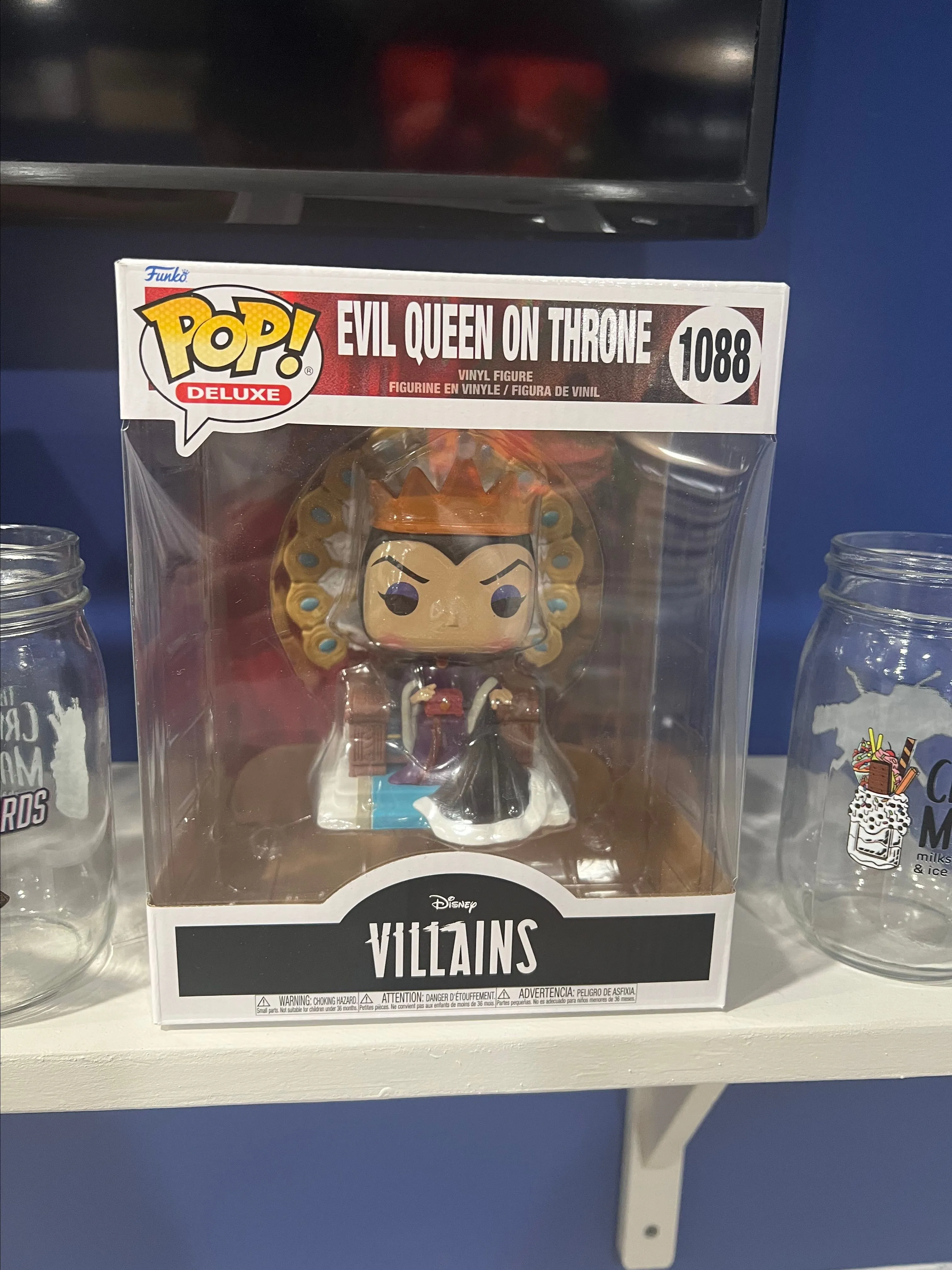 Product image for Evil Queen On Throne Disney Villains Funko Pop