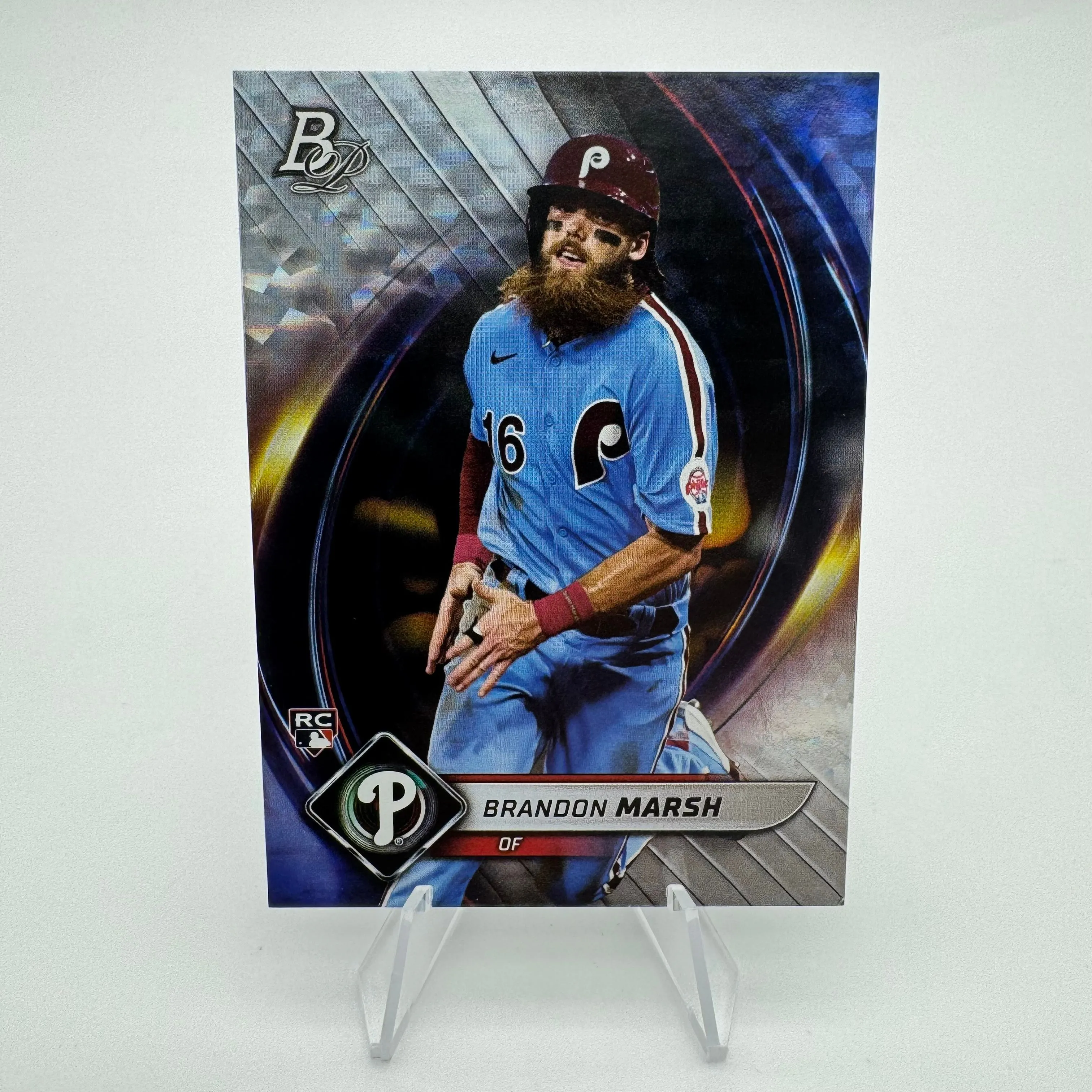 Product image for Brandon Marsh 2022 Bowman Platinum RC Ice Foil