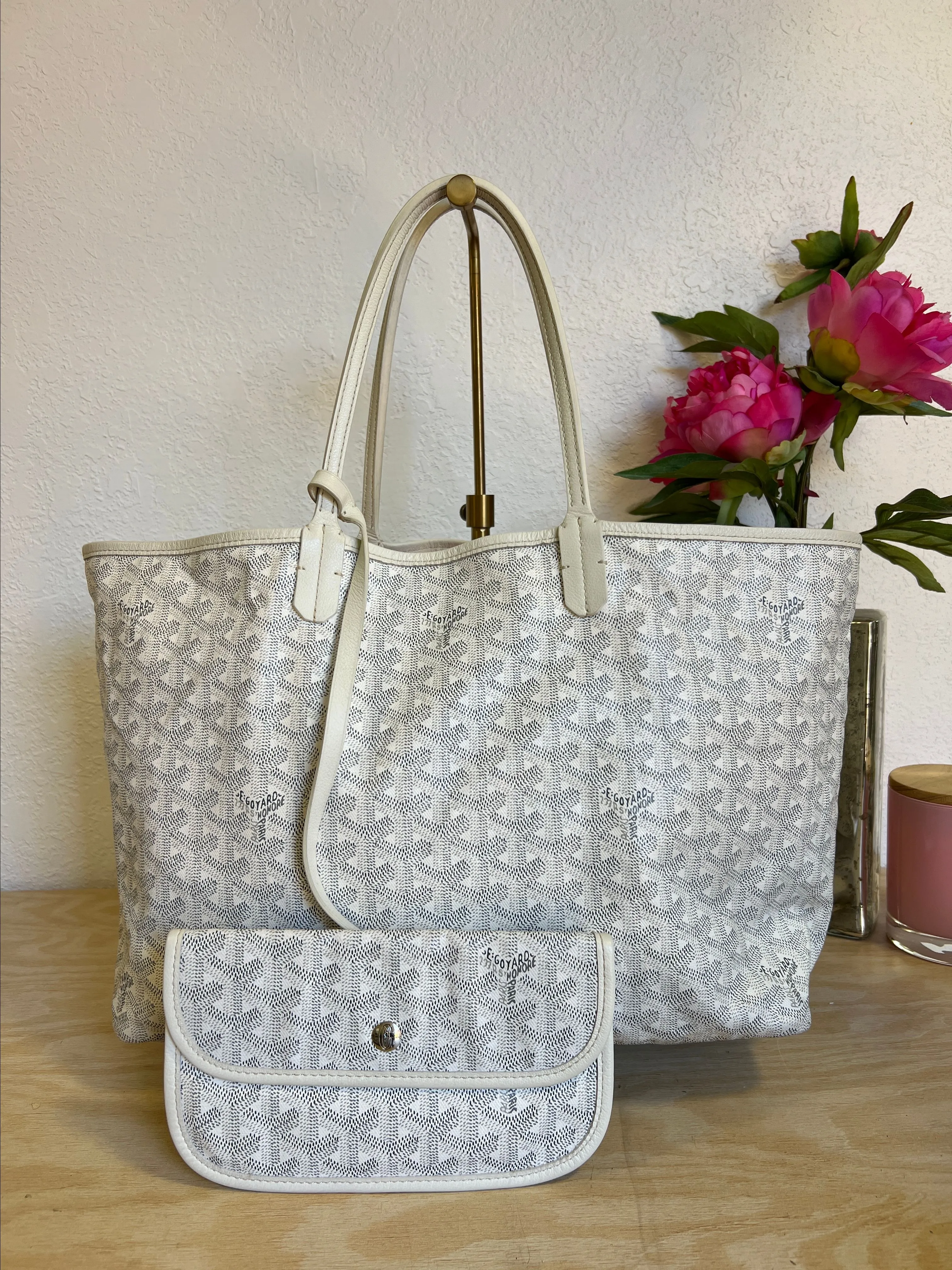 Product image for Goyard Saint Louis PM White