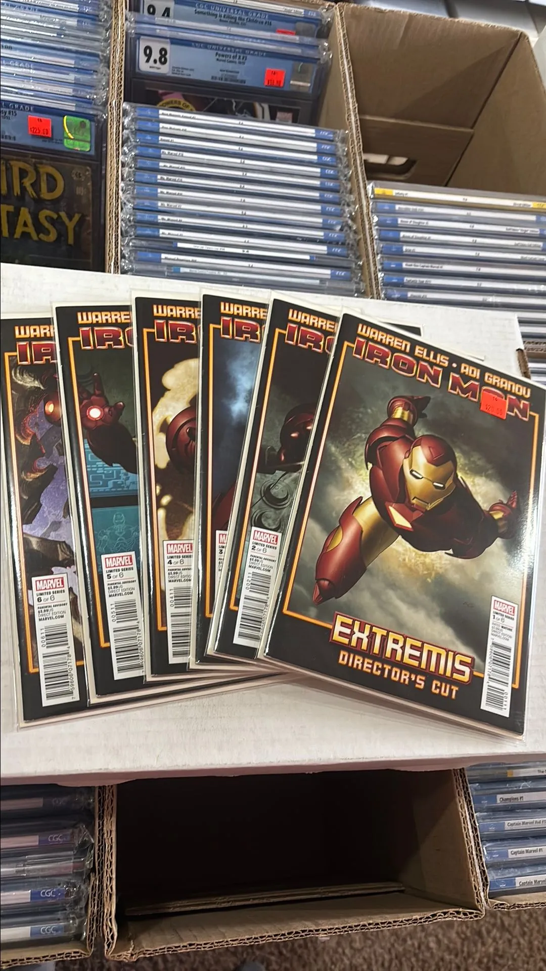 Product image for Iron Man Extremis 1-6