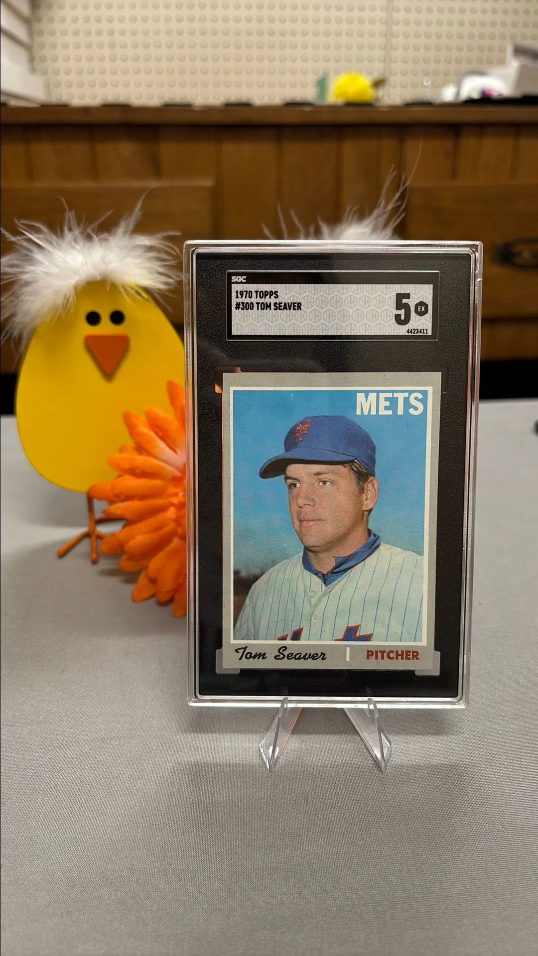 Product image for 1970 Topps Tom Seaver #300 SGC 5