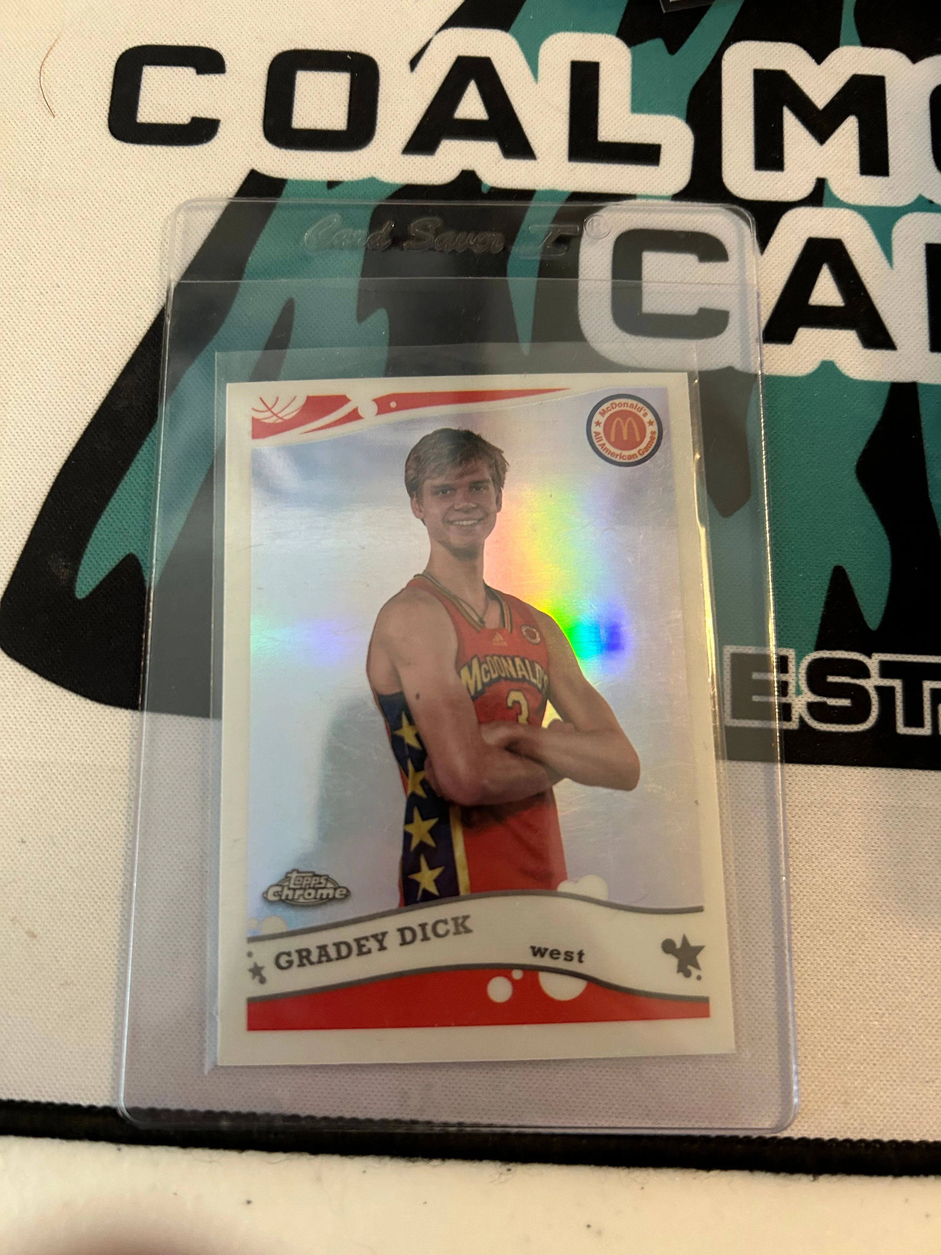 Product image for Gradey Dick Topps Chrome McDonalds All American Refractor