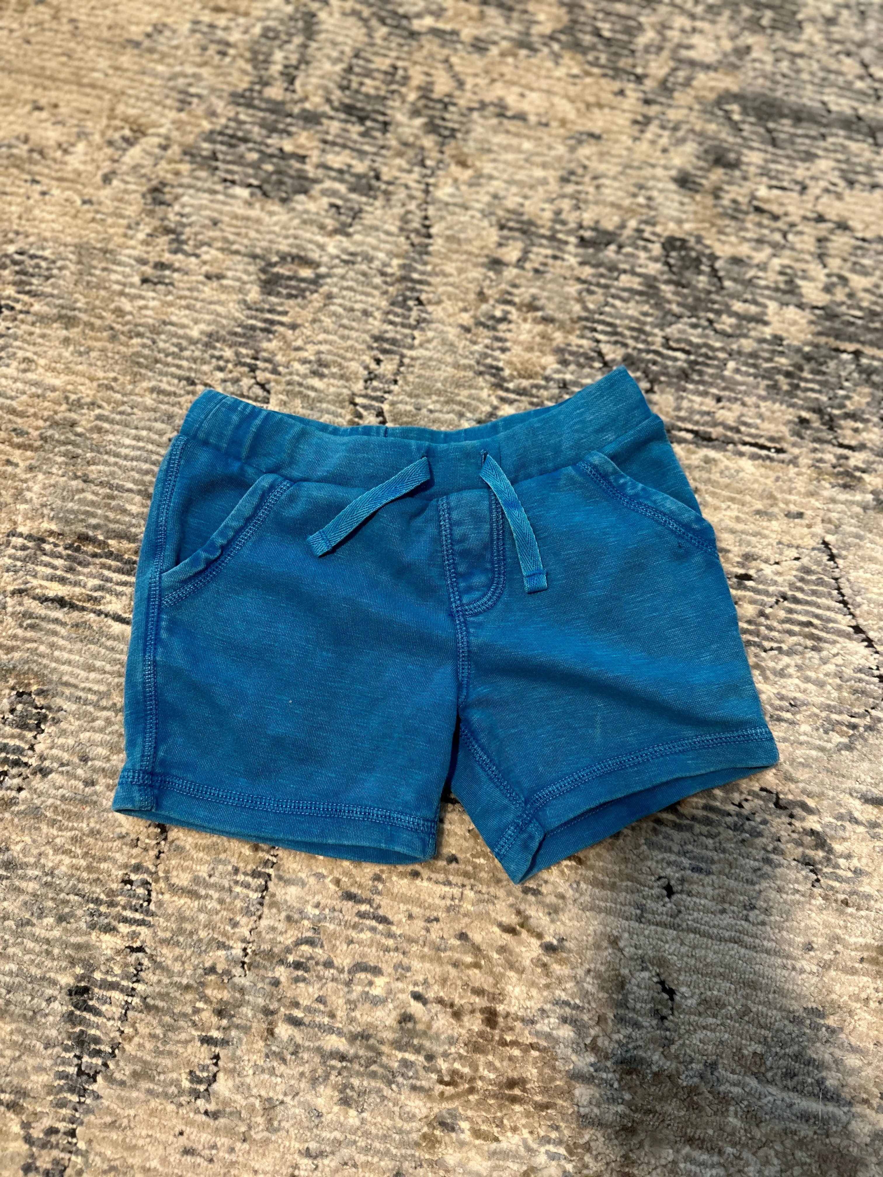 Product image for Box B: 050: 6-12M Tucker and Tate blue shorts $