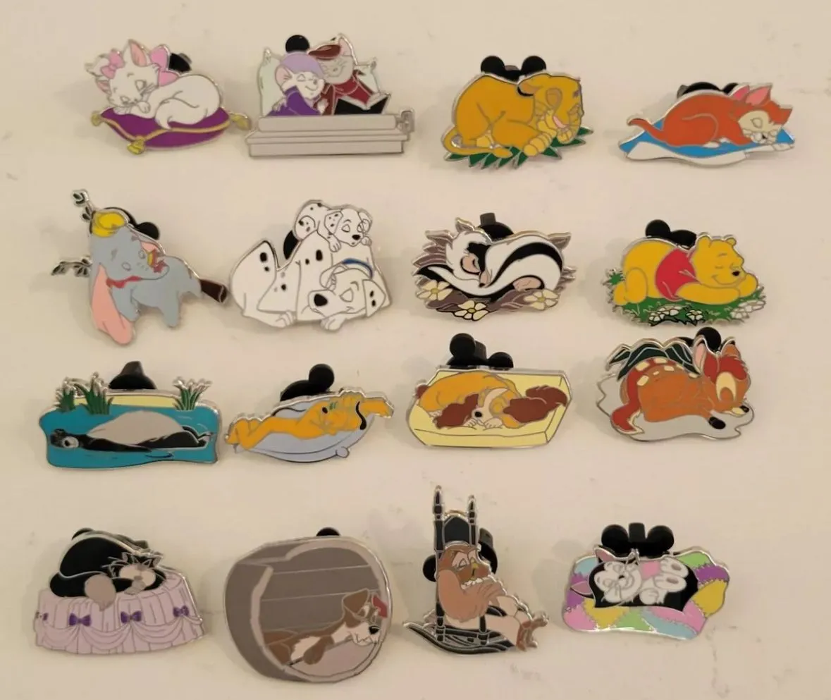 Product image for Disney "Sweet Dreams" complete set of 16 pins