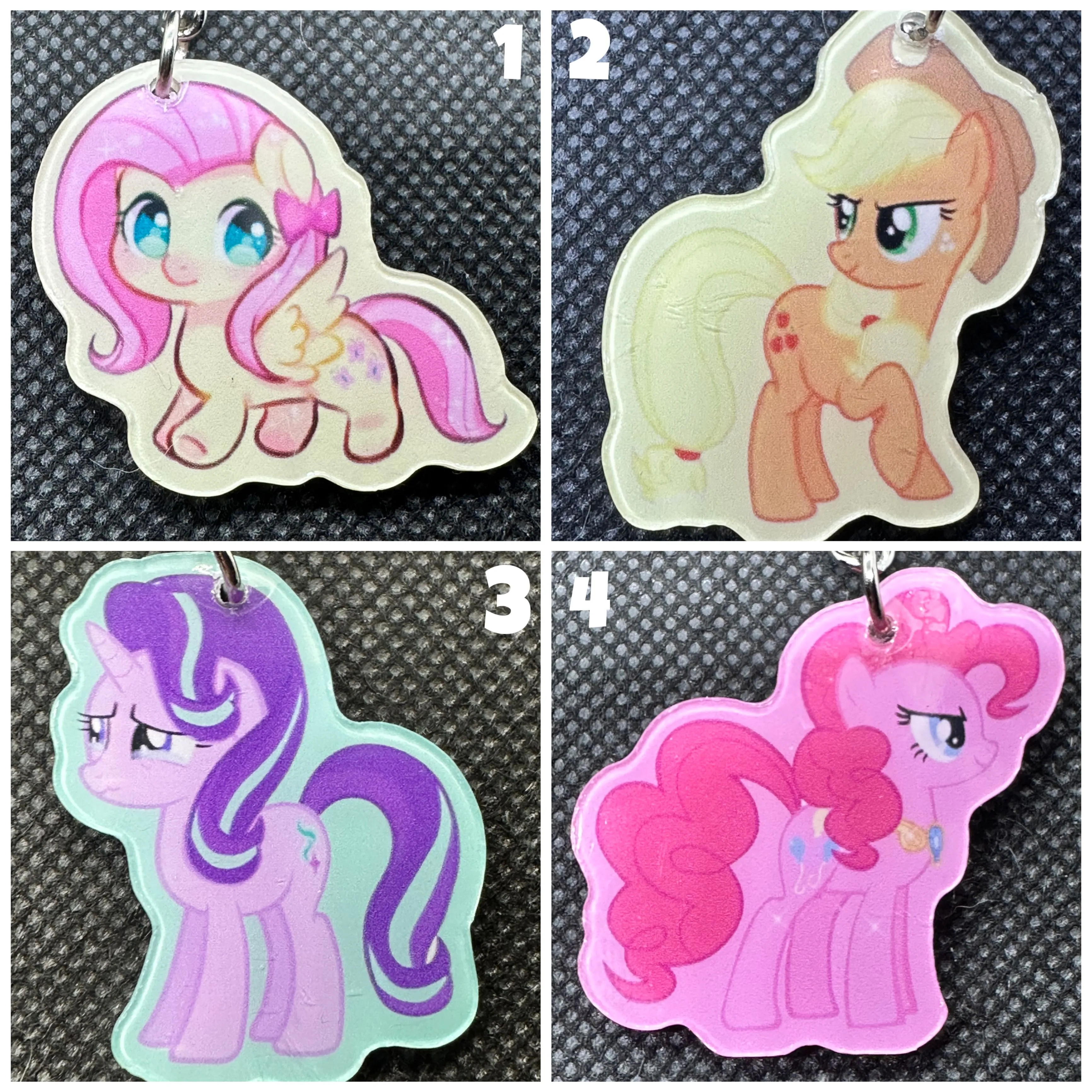 Product image for HOMEMADE MY LITTLE PONY KBK KEYCHAINS