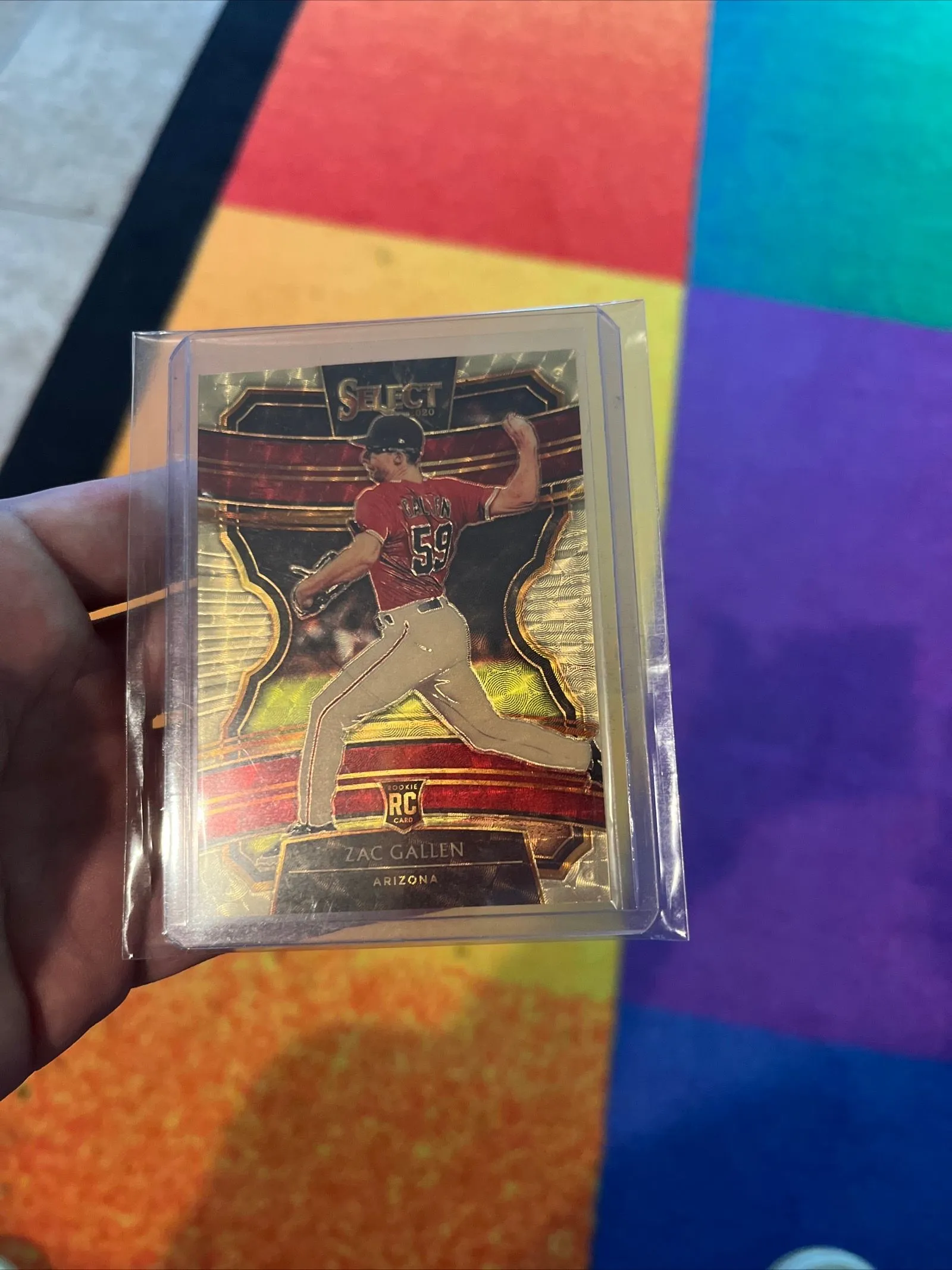 Product image for Zac Gallen 2020 Select 1/1 Rookie