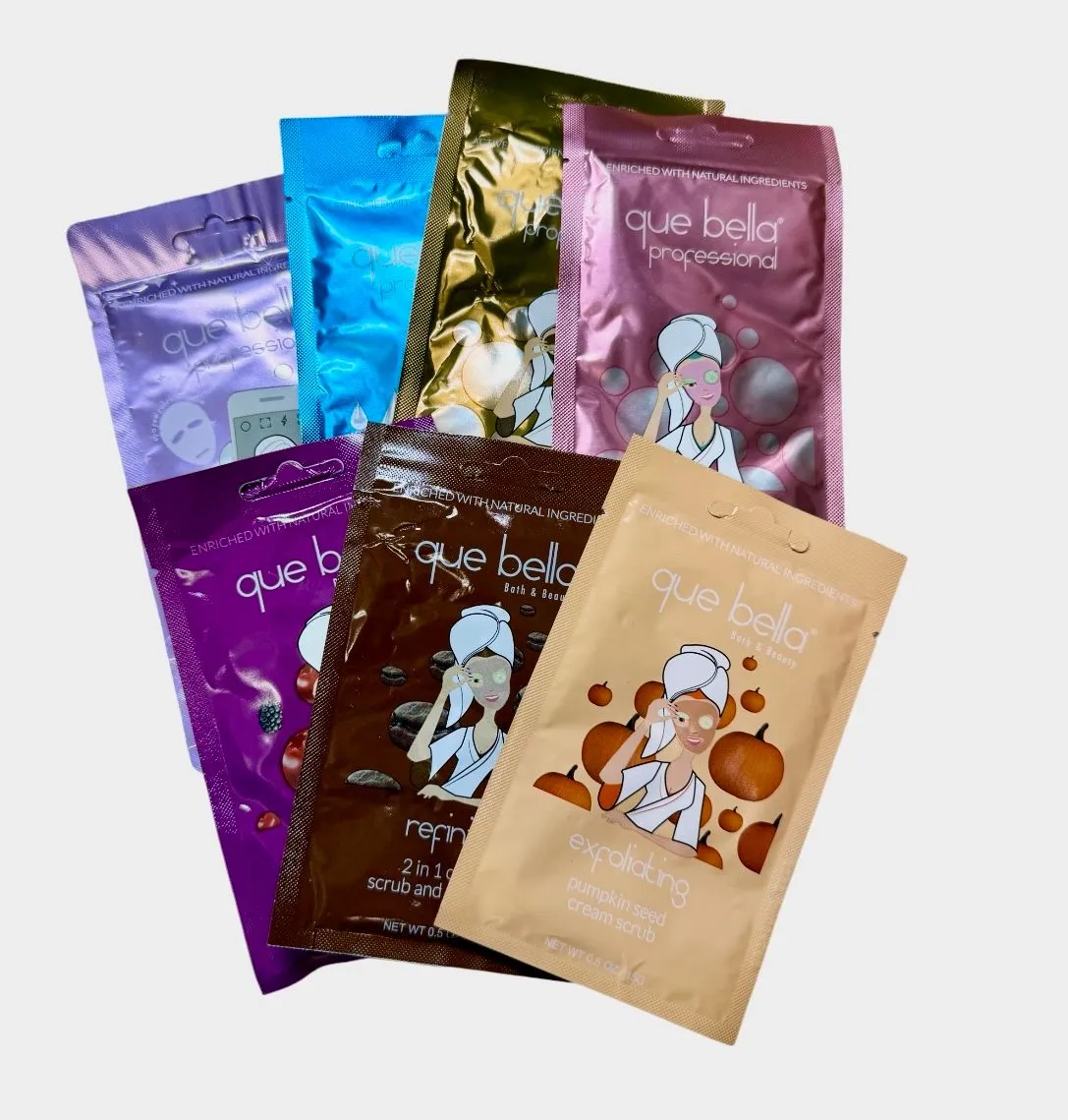 Product image for 5 pk Que Bella face masks