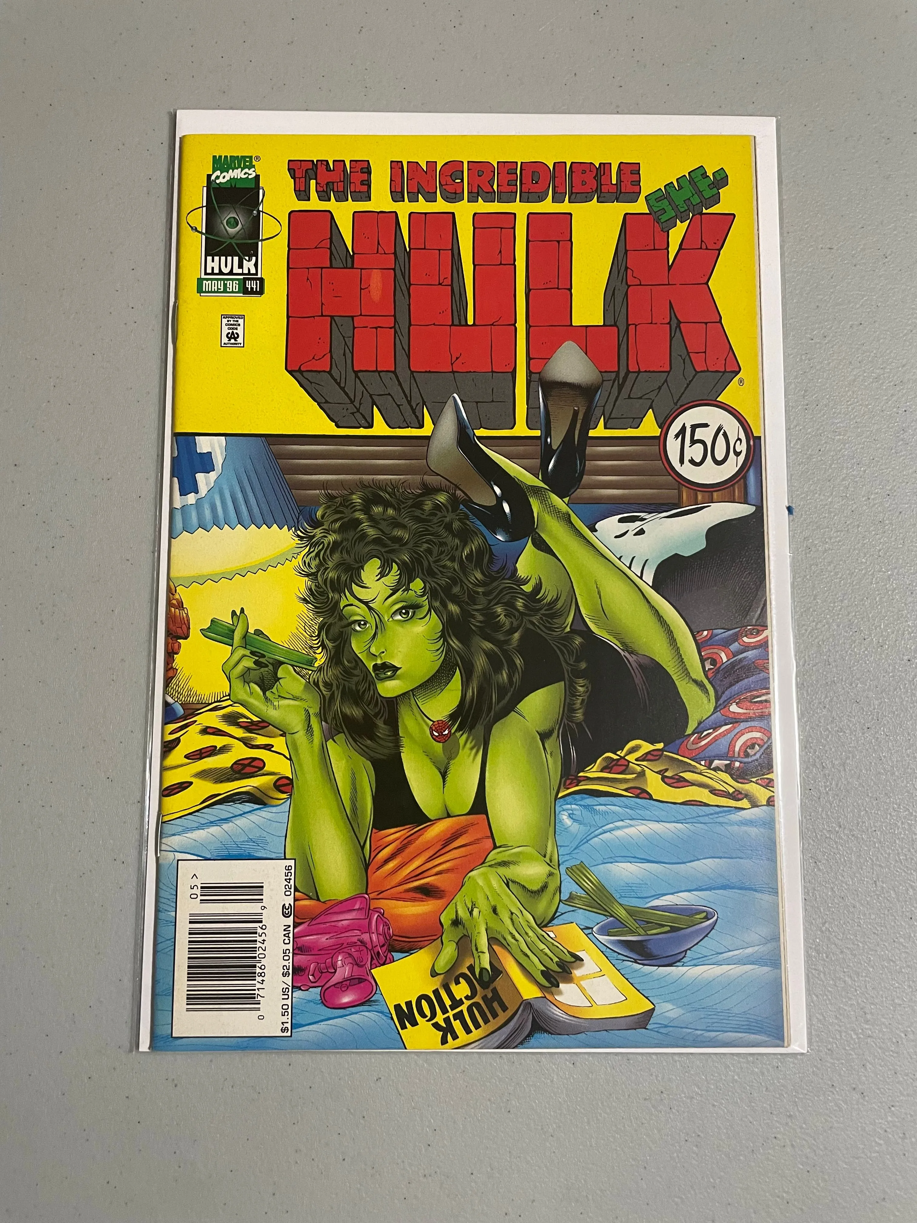 Product image for The Incredible Hulk 441 pulp fiction homage  newsstand