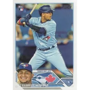 Product image for 2023 Topps Gabriel Moreno Rookie #169 Toronto Blue Jays