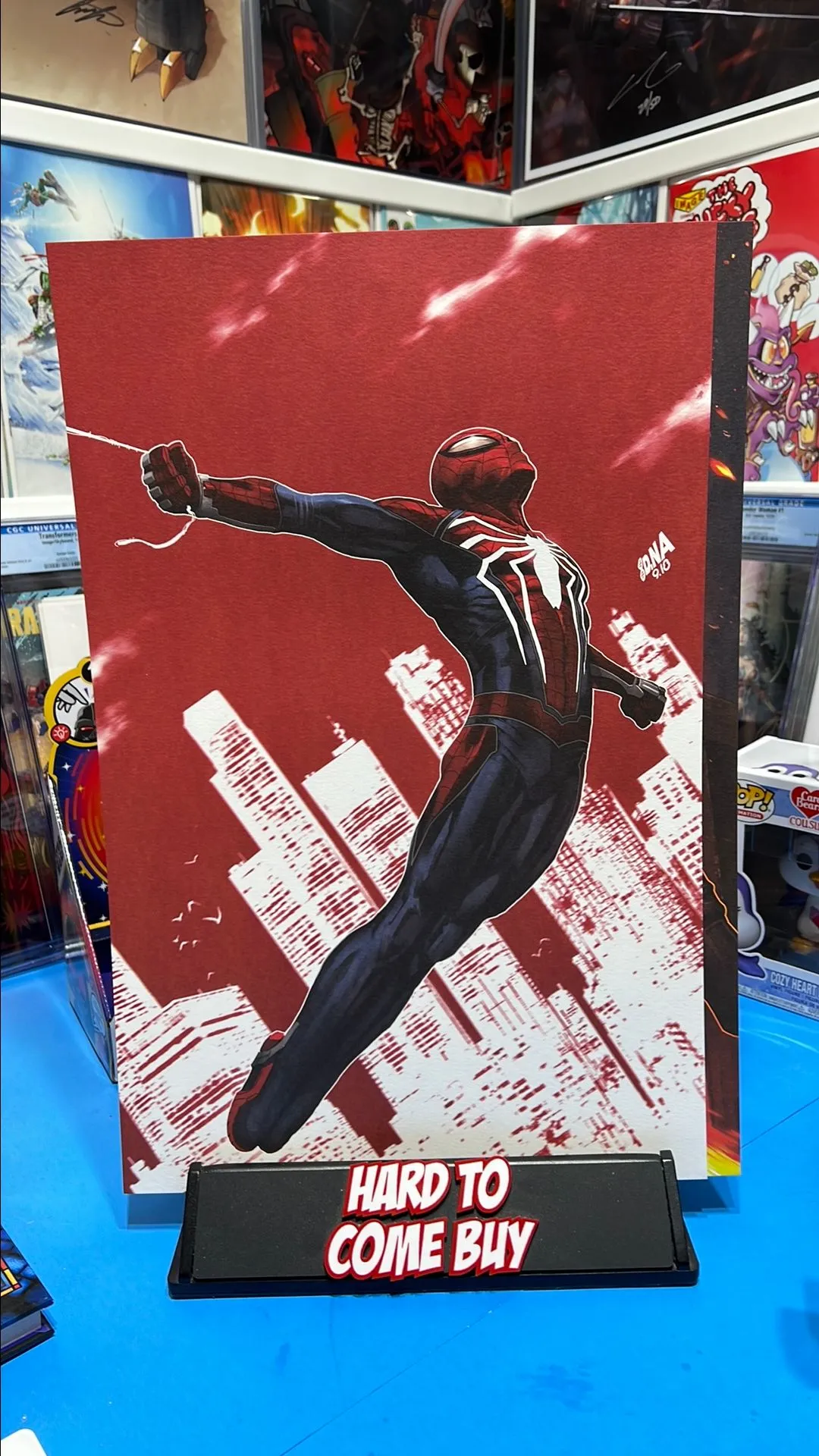 Product image for 11x17 Print - Spider-Man - Nakayama - NOT SIGNED