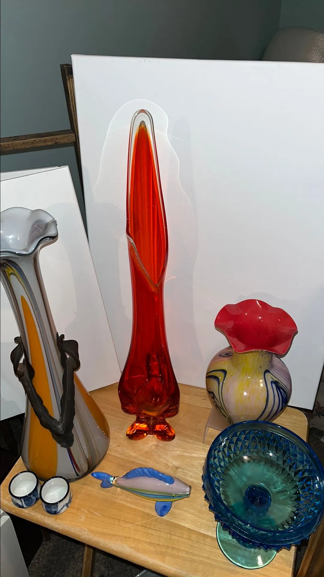Product image for 22-1/2"Swung Amberina