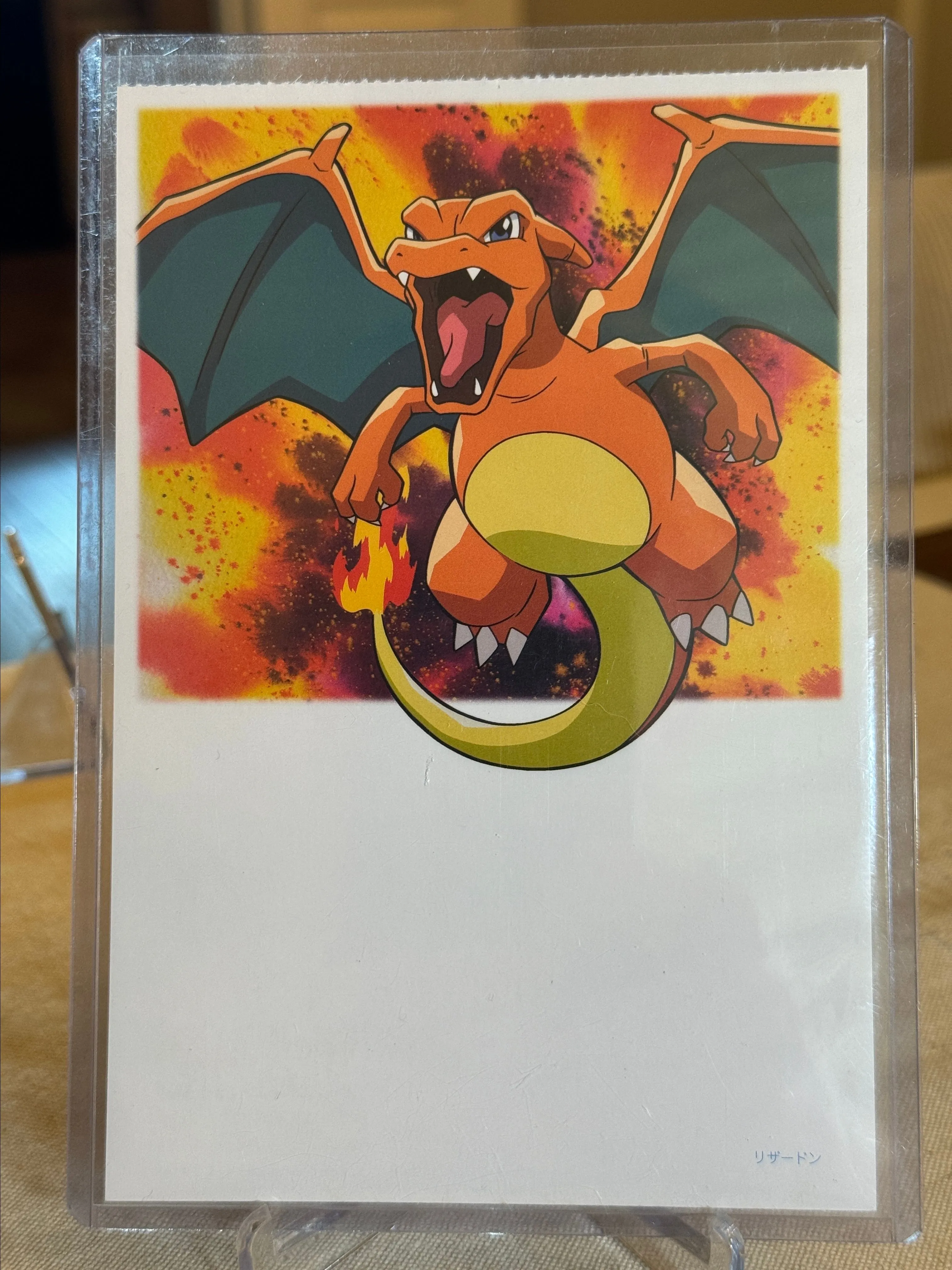 Product image for Charizard Pokémon Postcard  Advance Generation Vintage