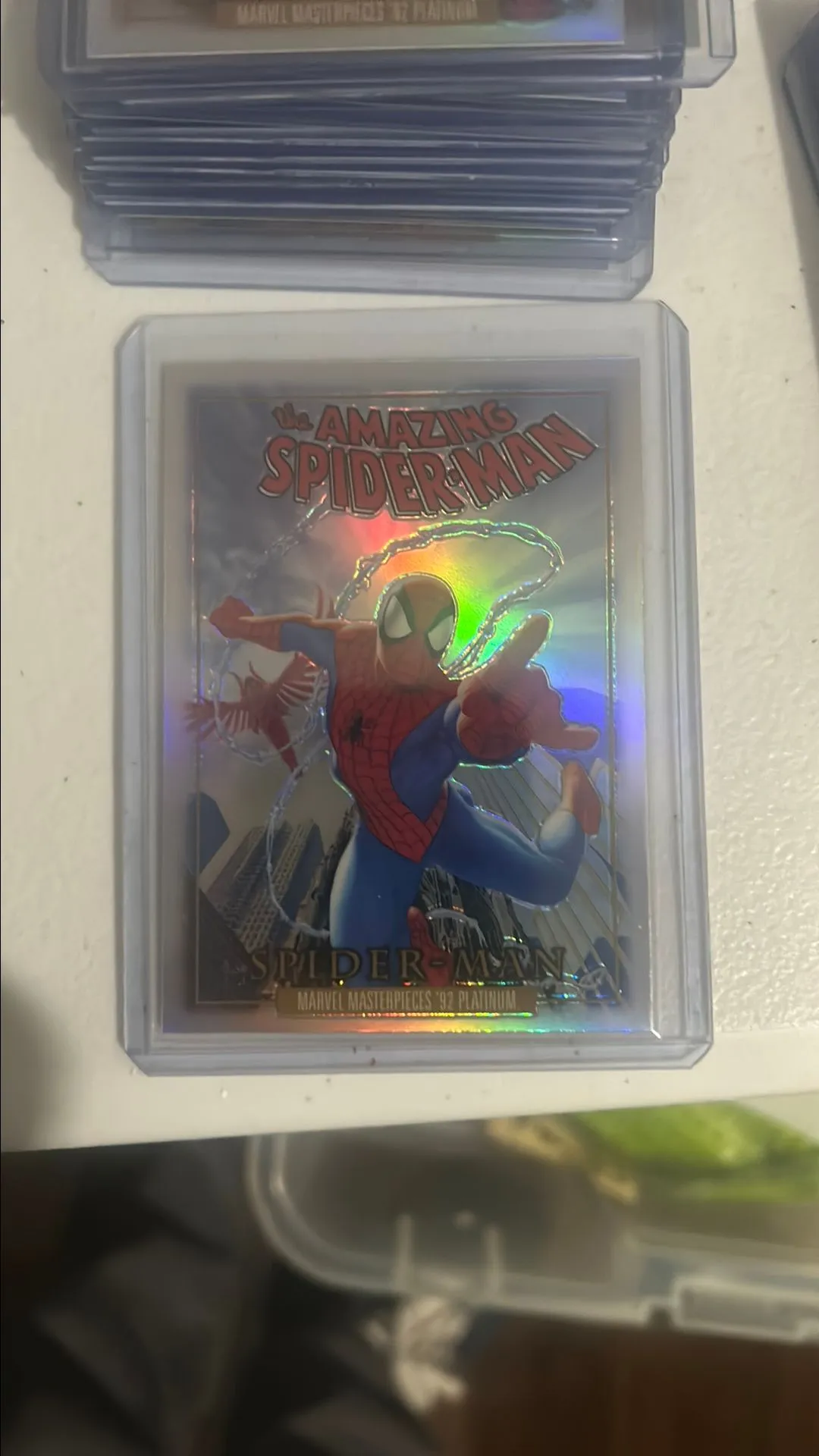 Product image for SPIDER-MAN 2024 '92 Platinum #FC-4 Fantastic Covers Rainbow