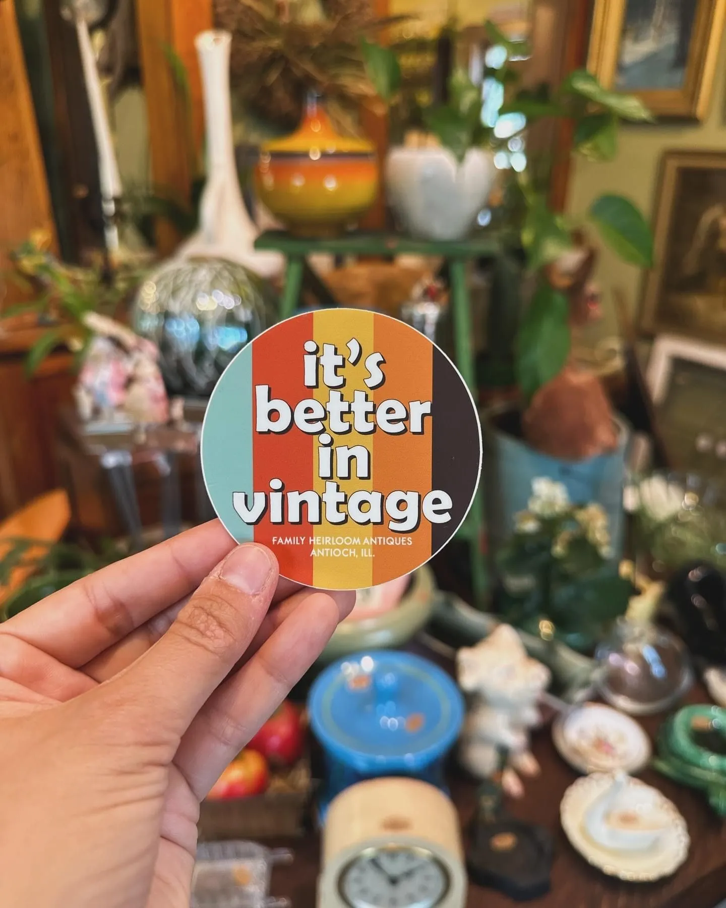 Product image for It's Better in Vintage Sticker
