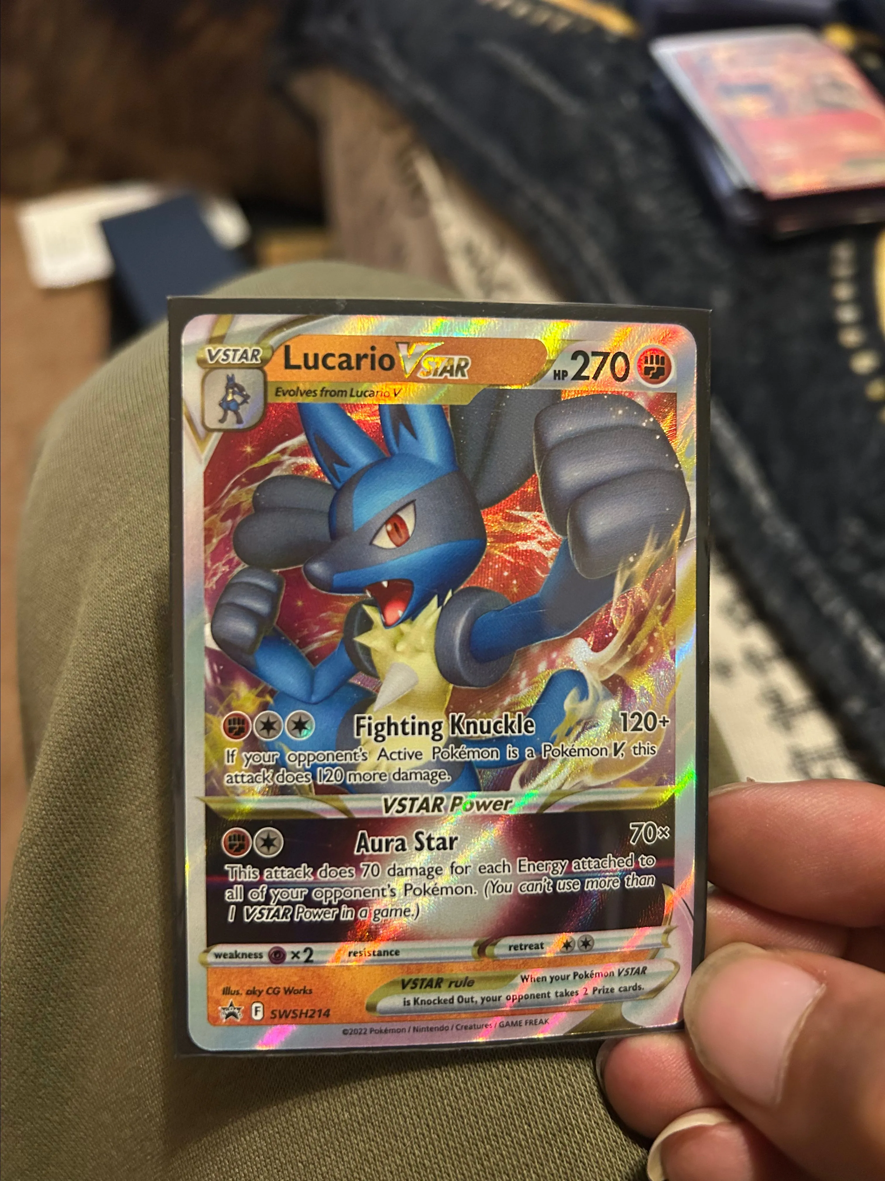 Product image for Lucario VStar