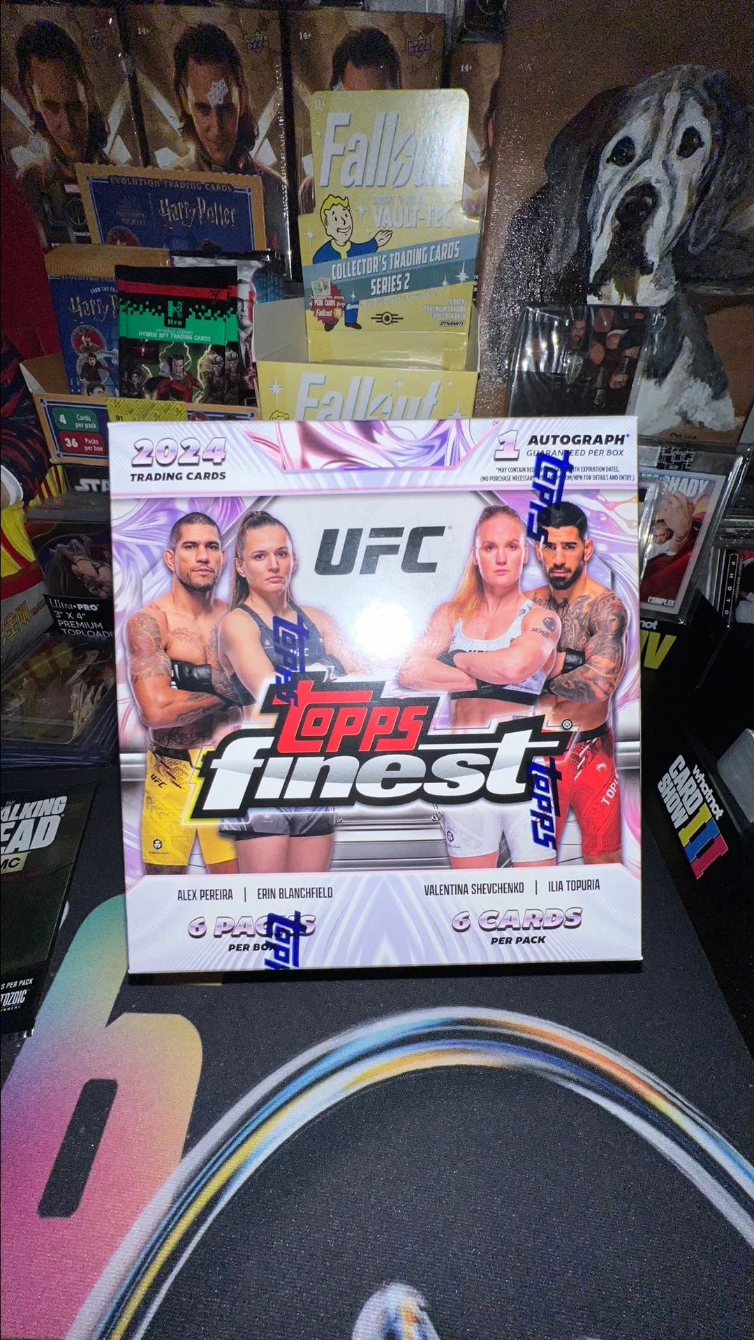Product image for (UFC) 2024 UFC Topps Finest Mega Box