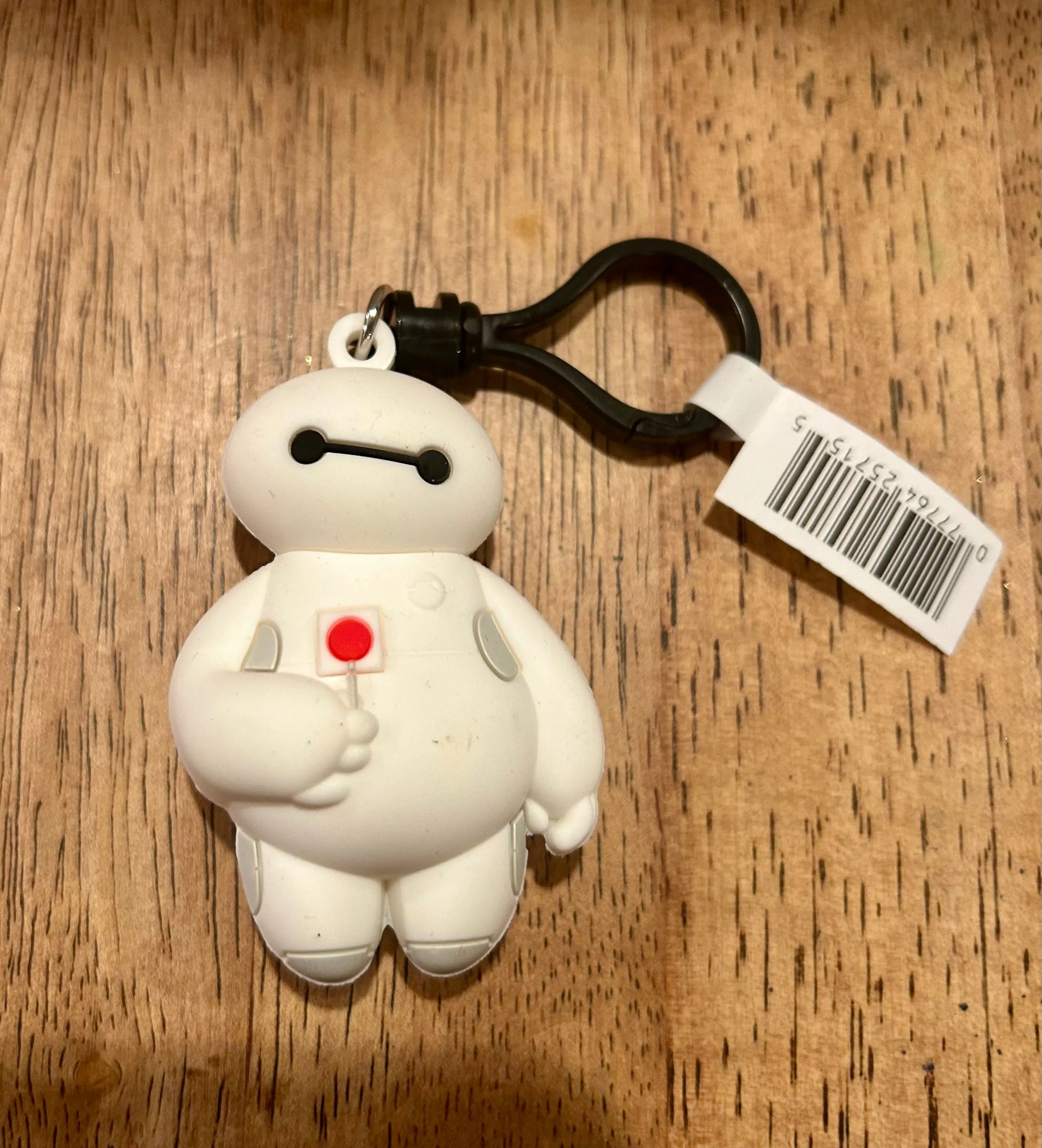 Product image for Disney Big Hero Six Baymax Bag Clip Baymax with Sucker